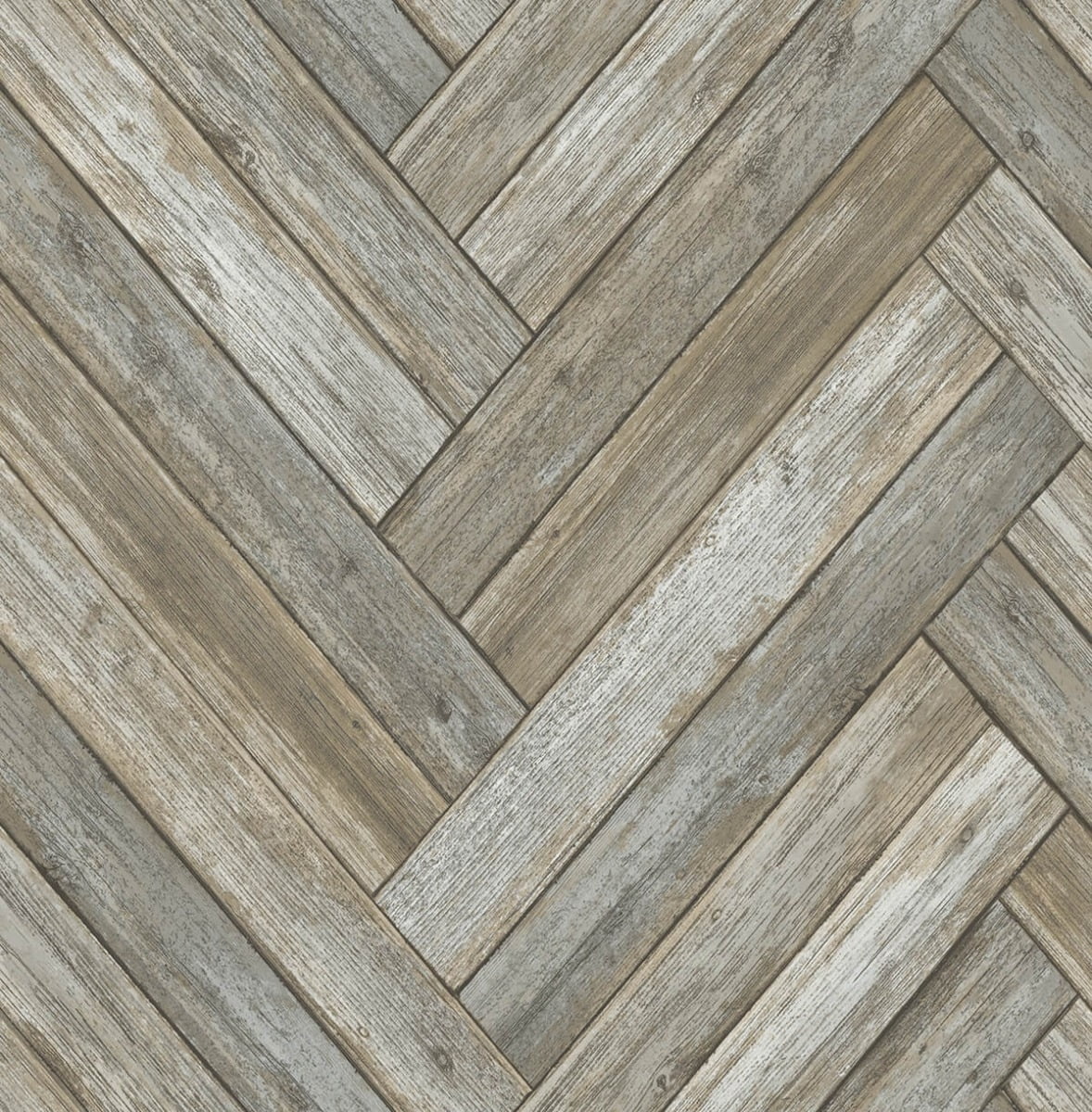 NextWall Faux Chevron Wood Peel and Stick Wallpaper (Taupe & Beige, 20.5 in. x 18 ft.) oak86