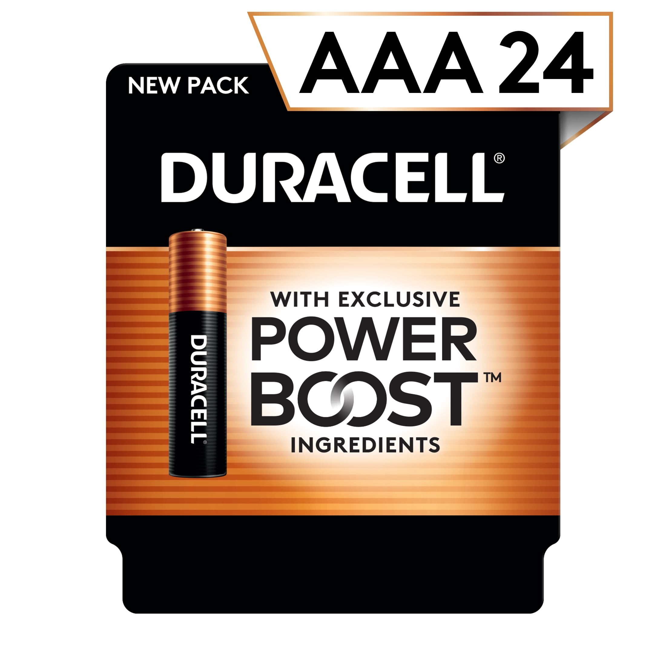 Duracell Coppertop AAA Alkaline Batteries, PowerBoost Long-Lasting Performance (30 Pack) 4peim