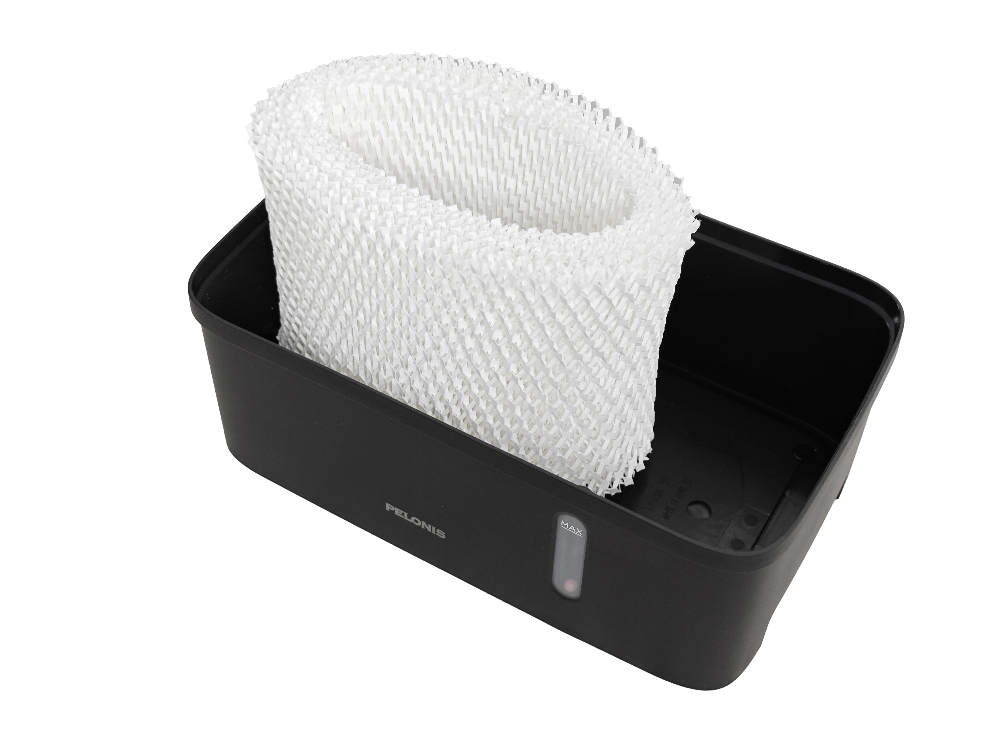 Pelonis Cool Mist Humidifier with Essential Oil Diffuser (Black, 1 Gallon) fidgo
