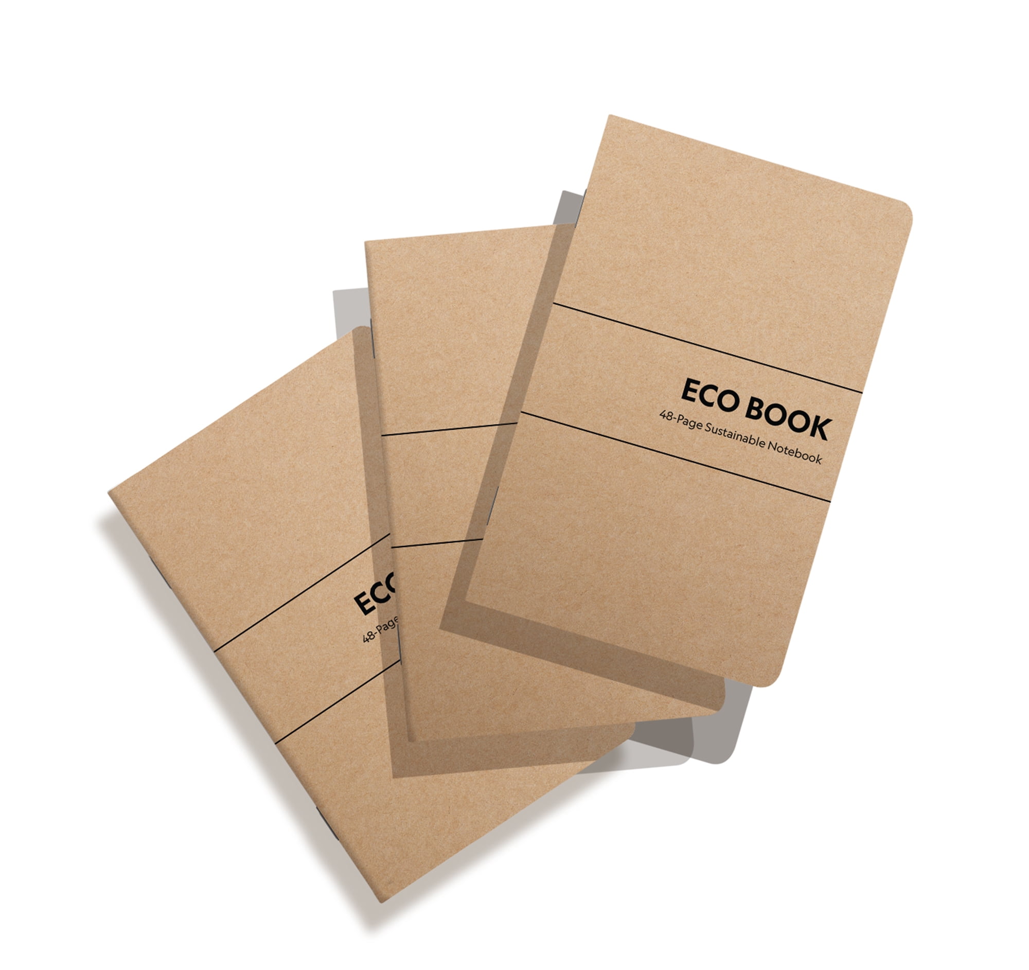 Twigs Paper Eco-Friendly Pocket Notebooks (3.5 x 5.5 in, 3-Pack) dhcx4