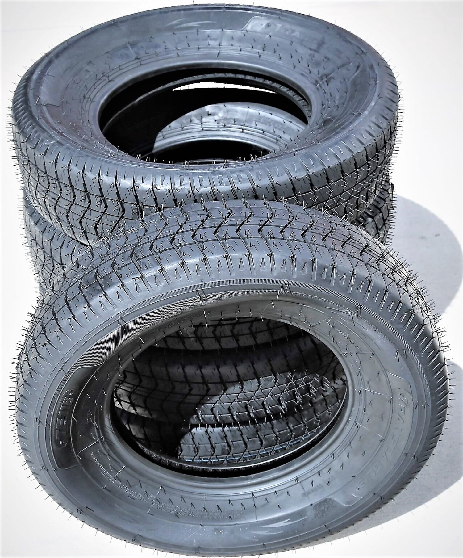 Transeagle TE118 ST205/75D15 Trailer Tires (Set of 4, Load Range C, 6 Ply) z1pkl