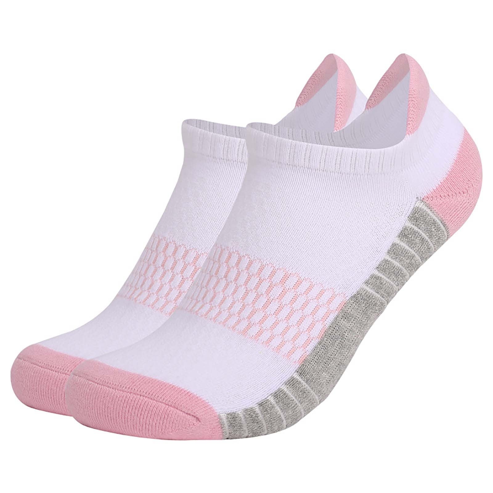 DOLKFU Mens Athletic Low-Cut Socks Breathable Cotton No Show Ankle Socks (Multicolor, 6 Pack, Size 13-15) hkzuh