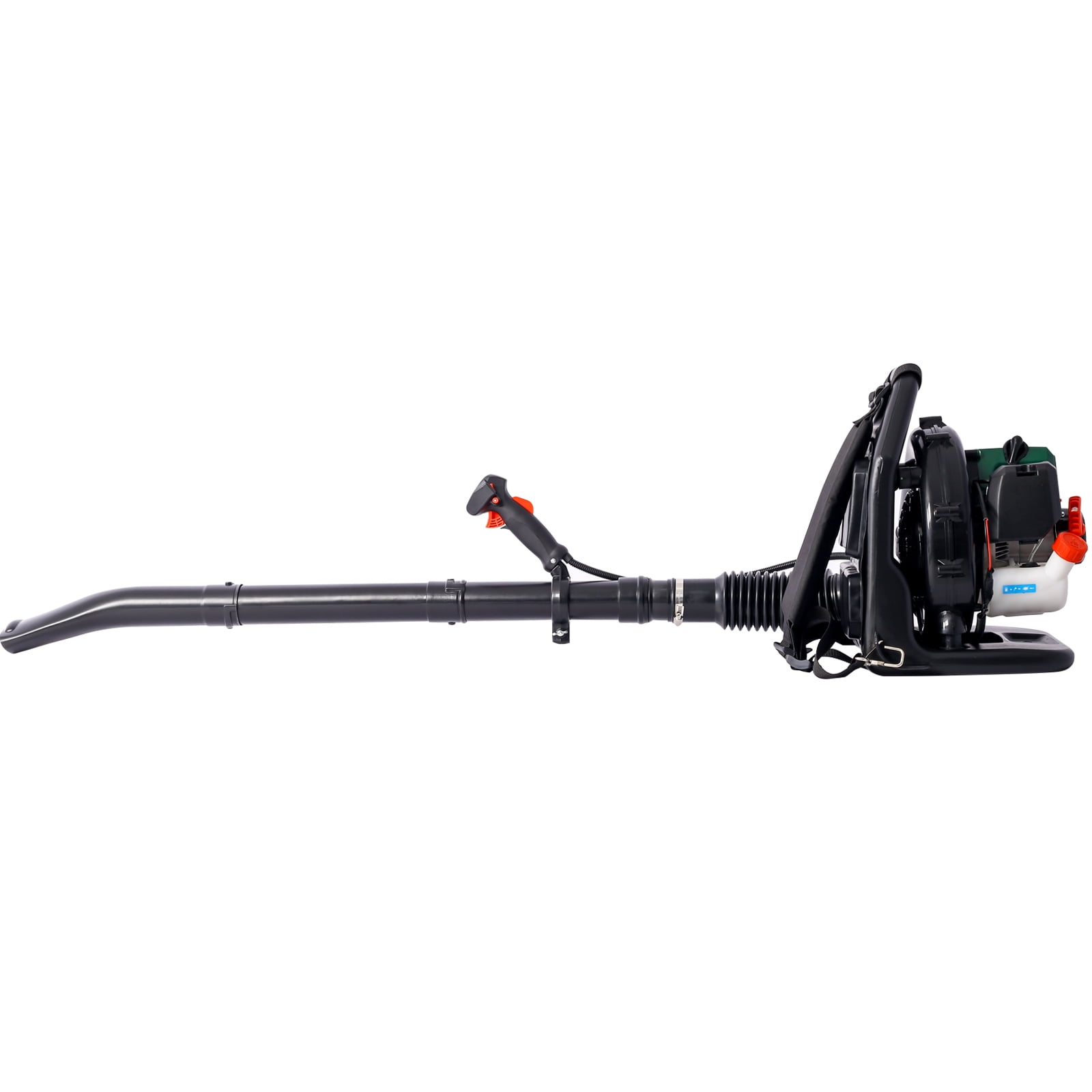 Sesslife 52cc 2-Cycle Gas Powered Backpack Leaf Blower, Commercial Grade Leaf Vacuum with Adjustable Straps and Nozzle Extension (Green) k1g4j