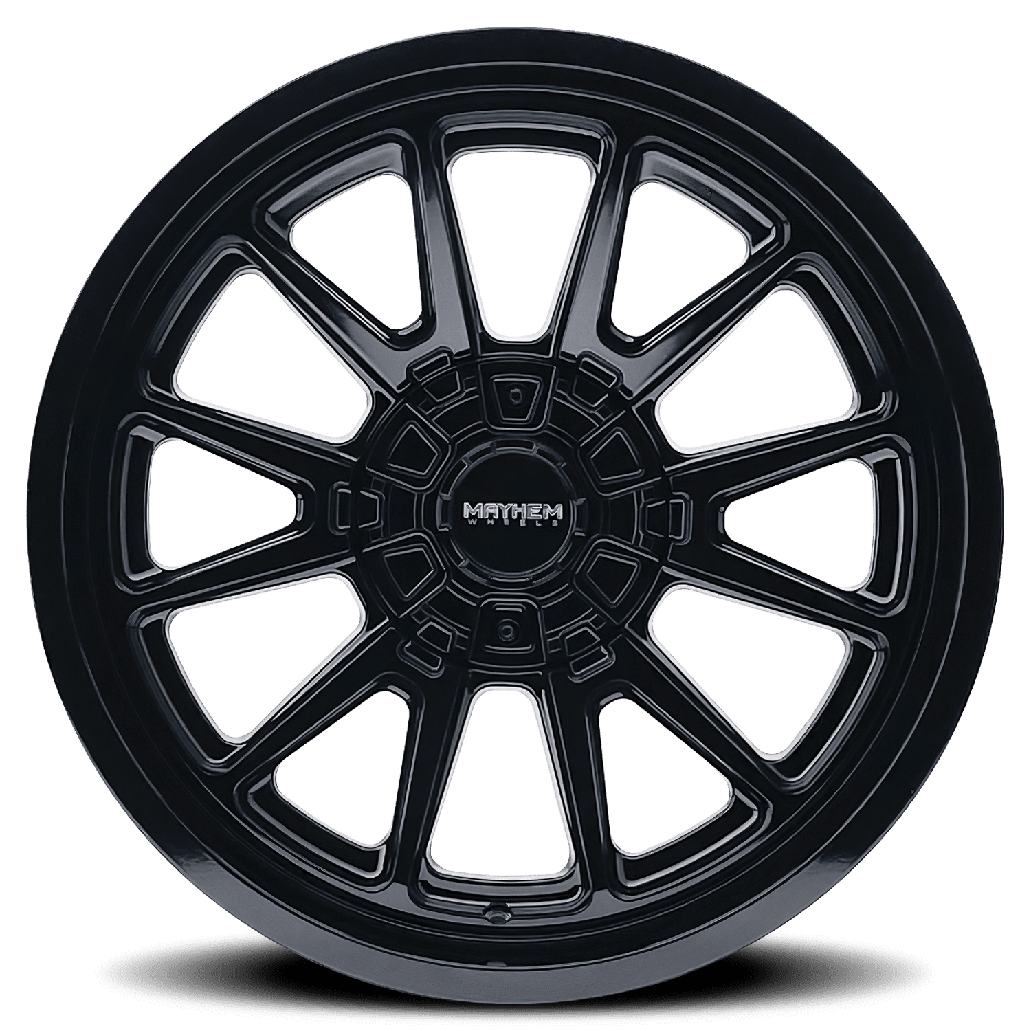 Mayhem Intrepid Gloss Black Wheel (20x9 in, 8x180, 0mm Offset) udphj