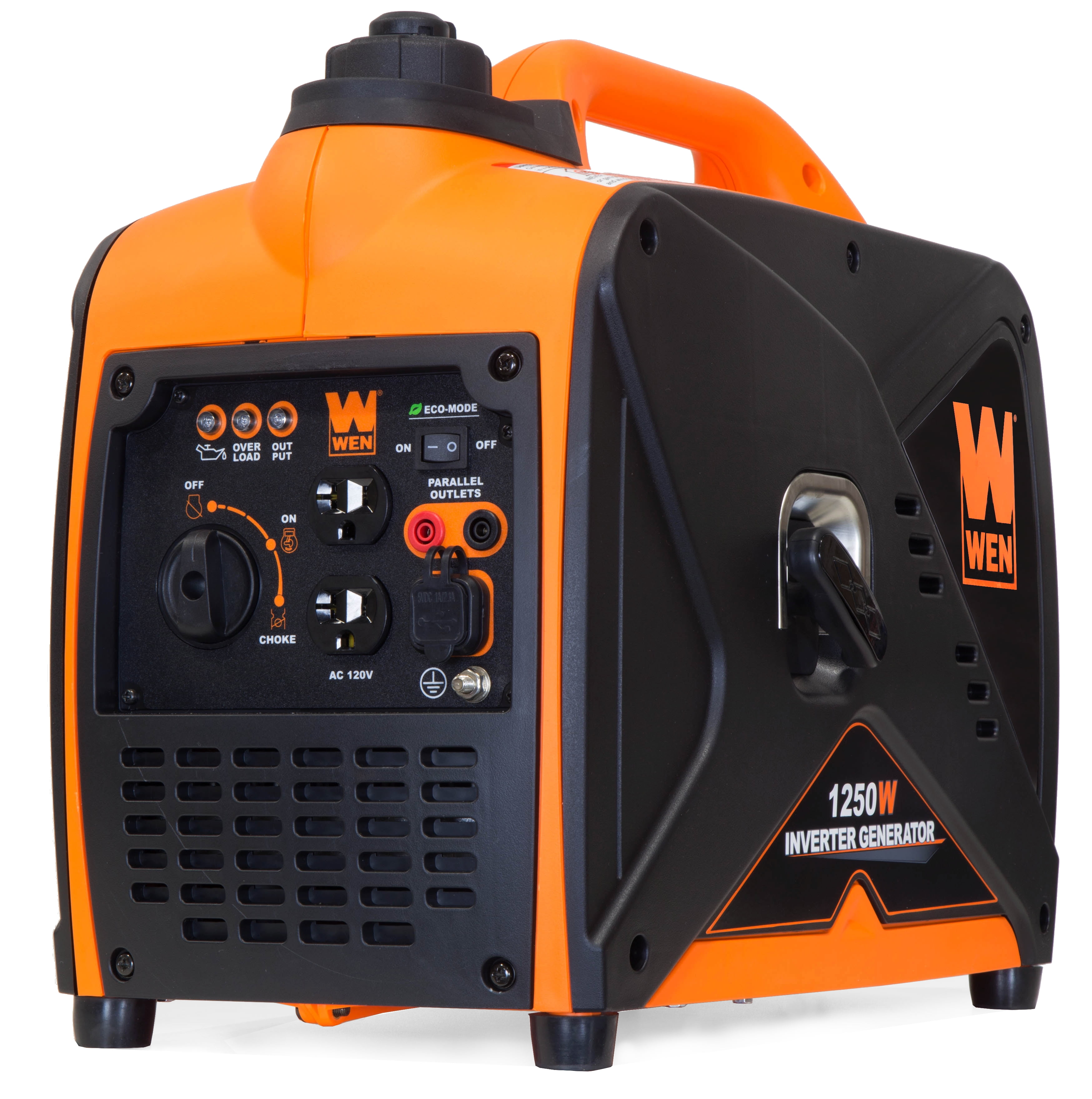 WEN 1250-Watt Gas-Powered Inverter Generator (Quiet Portable Power, 1250 Surge Watts) 47gra