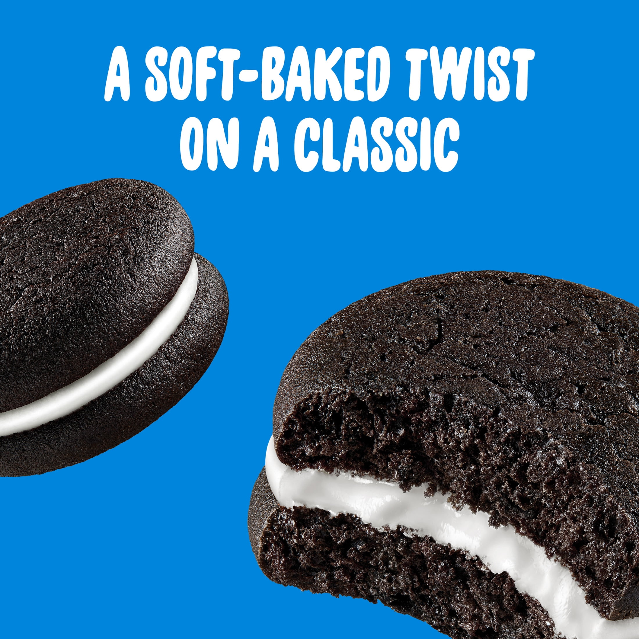 OREO Cakesters Soft Snack Cakes, Chocolate Sandwich Cookie Flavor, (6 Pack, 10.1 oz Total) bo281