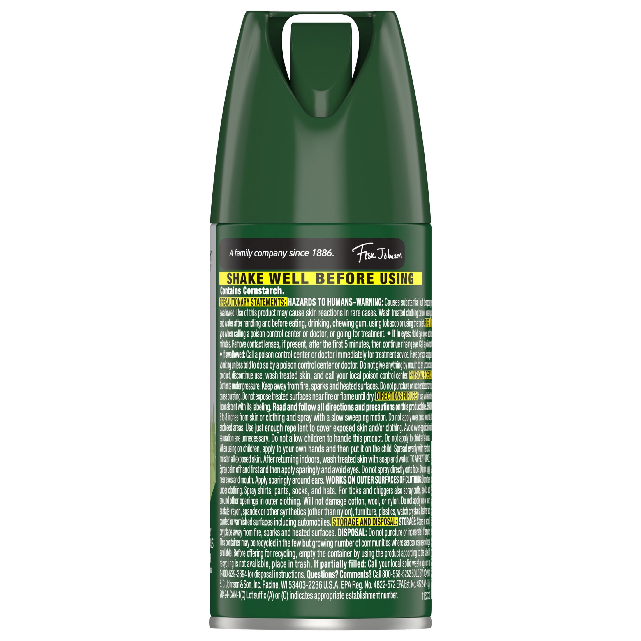 OFF! Deep Woods Insect Repellent Spray with 25% DEET (Clear, 2.5 oz) utmgq