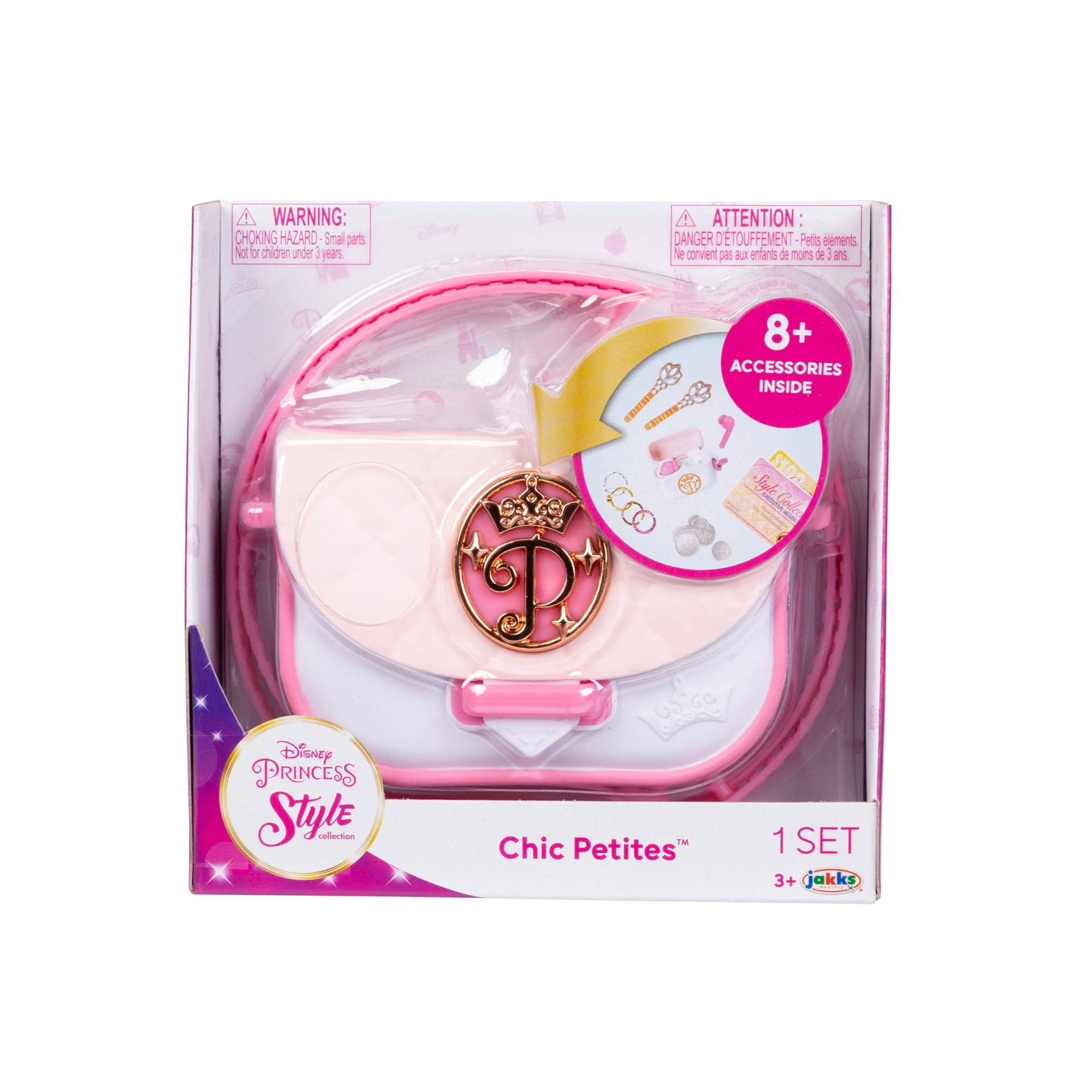 Disney Princess Style Collection Chic Petites Fashion Accessory Set (Multi-color, 9 Piece Set) c6yzd