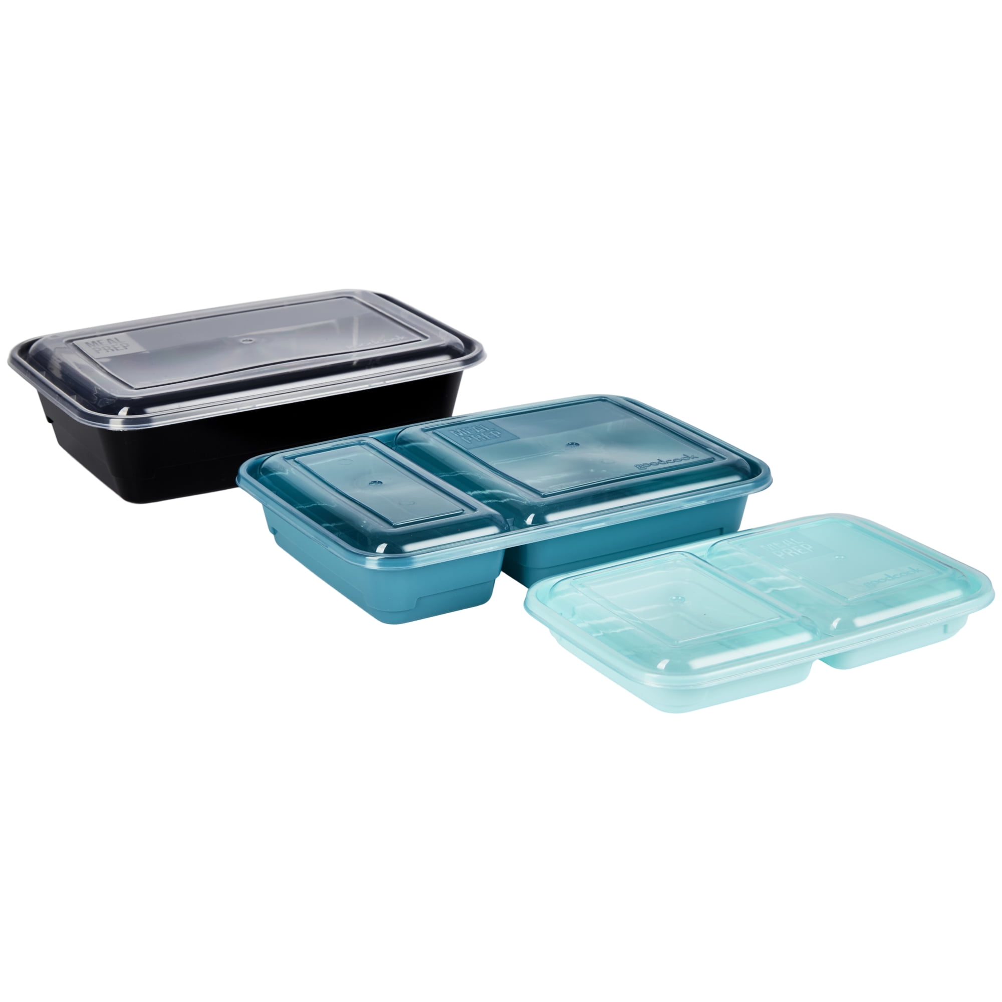 GoodCook Meal Prep Food Storage Container Set with Lids (30 Count, Assorted Sizes) s60q1
