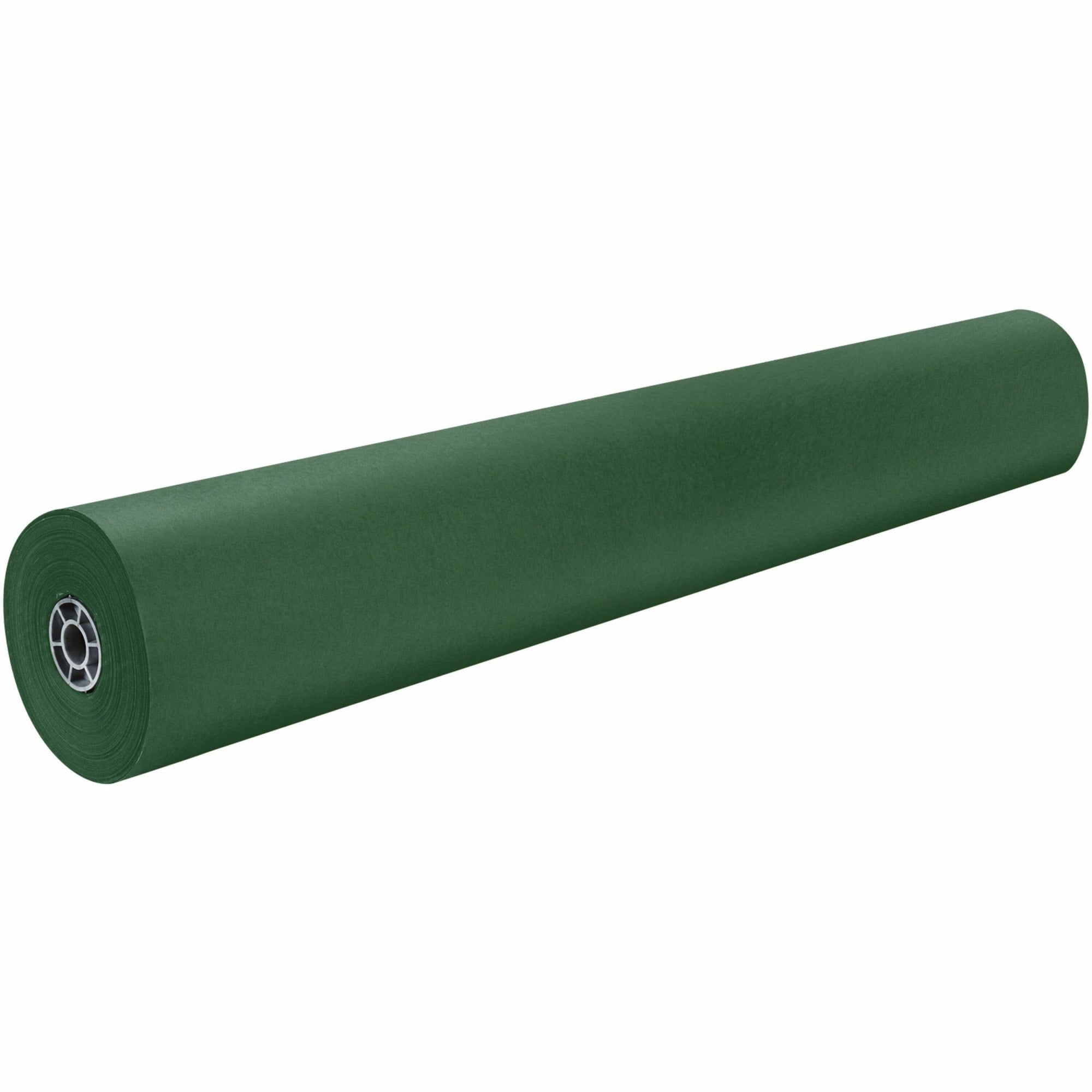 Pacon Rainbow Duo-Finish Kraft Paper Roll (Emerald, 36 in x 1000 ft) 1u13z