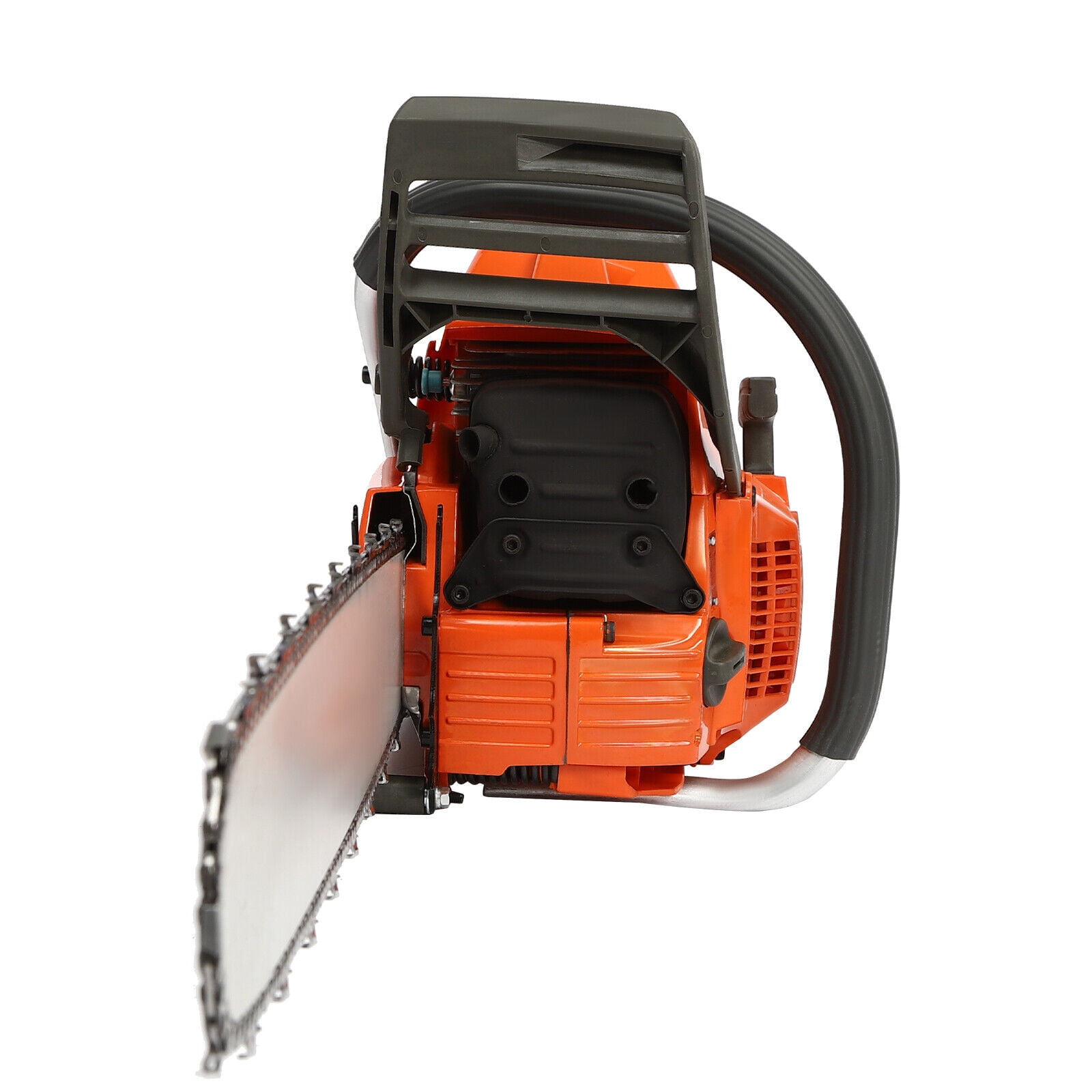 Generic 24 in 72CC Gas Chainsaw High-Power Wood Cutting Tool (Orange, 24 in) fldkm
