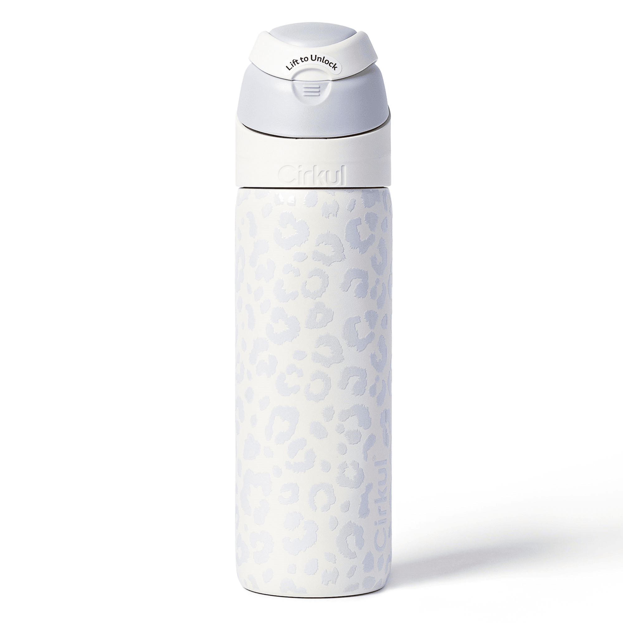 Cirkul StrawSip Insulated Stainless Steel Water Vessel (Luxe Leopard, 26 oz) 4fcb0