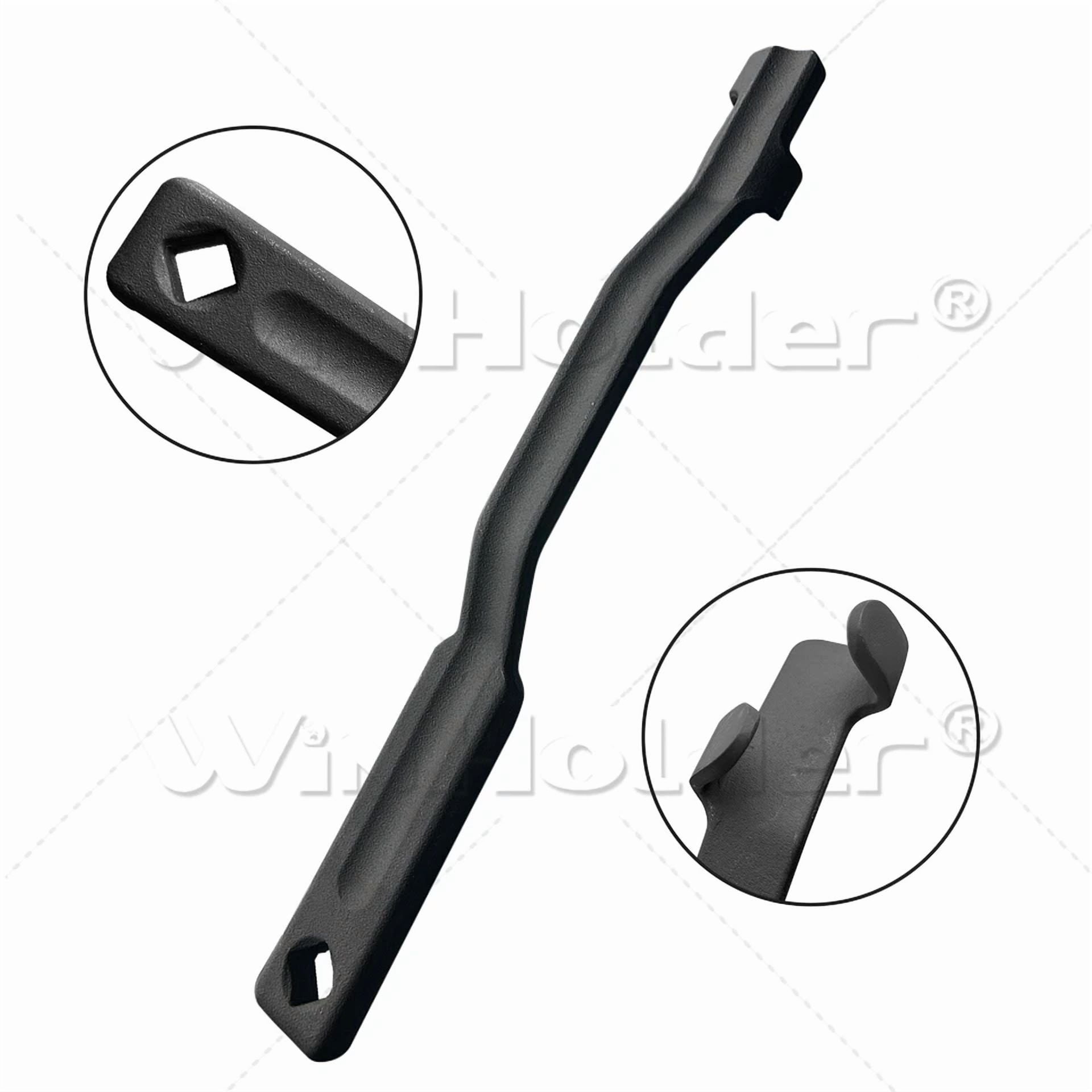 YANI Universal Spanner Extension Wrench Extender Bar (1/2 in Square Drive, Silver) a00tn