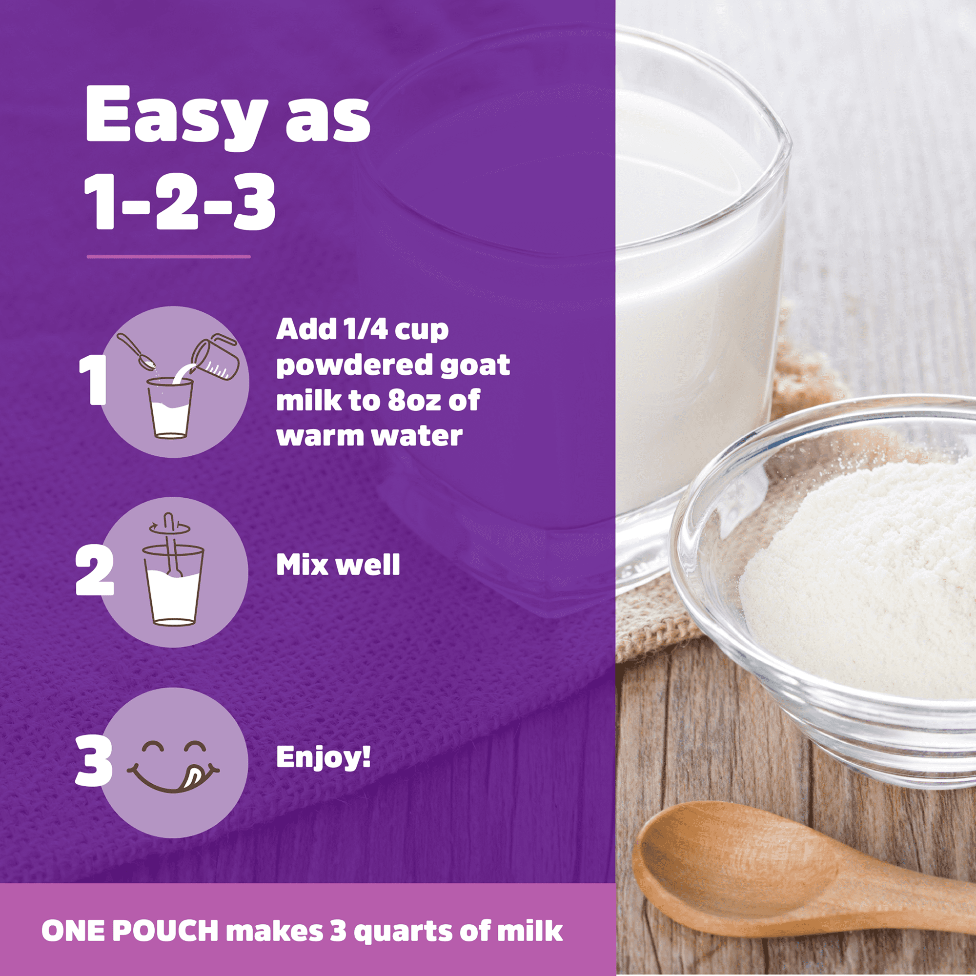 Meyenberg Whole Powdered Goat Milk, Easy-to-Digest Dairy Alternative (Plain, 12 oz) bre2z