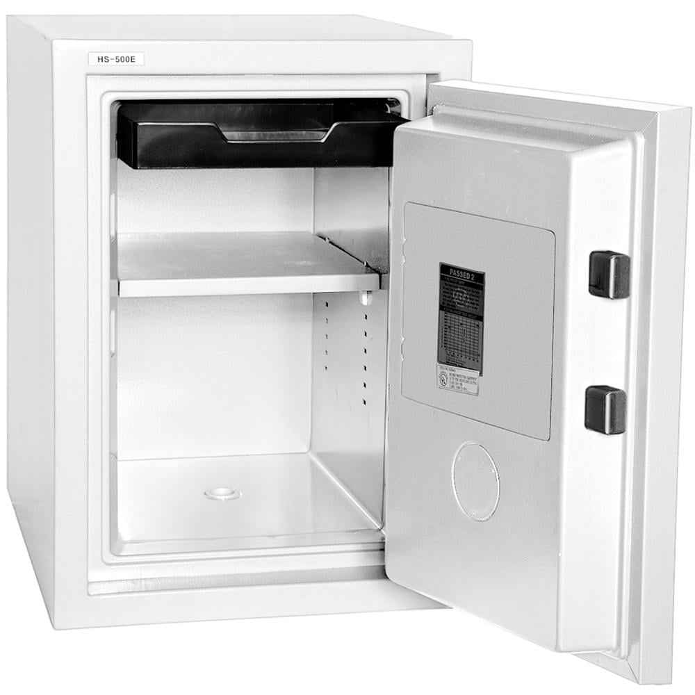 Hollon Safes Fireproof Home Security Safe (White, 1850-Degree Rated) u6bcv