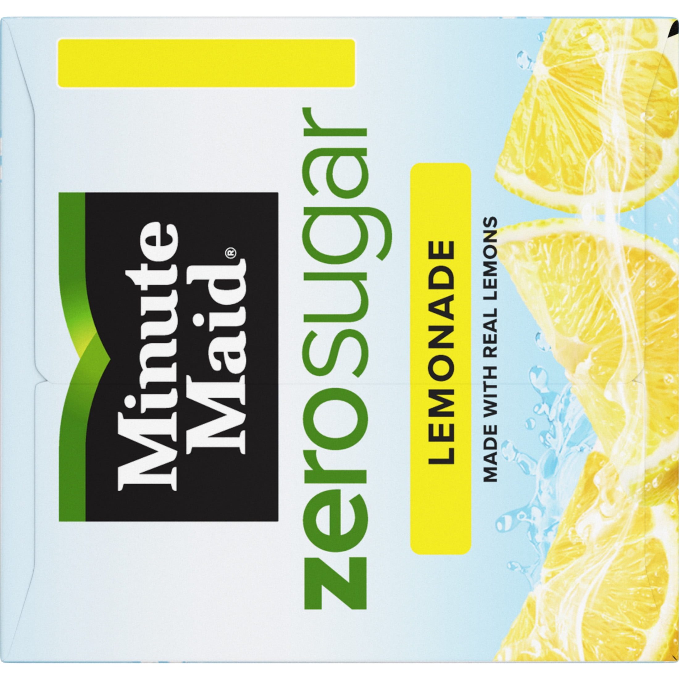 Minute Maid Zero Sugar Lemonade Refreshing Fruit Drink (12 fl oz, 12 Pack) hh0rk