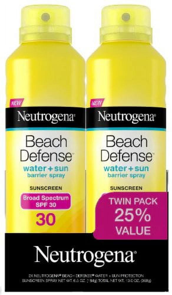 Neutrogena Beach Defense Sunscreen Lotion Broad Spectrum SPF 30 (White, 6.7 oz, 4 Pack) exl12