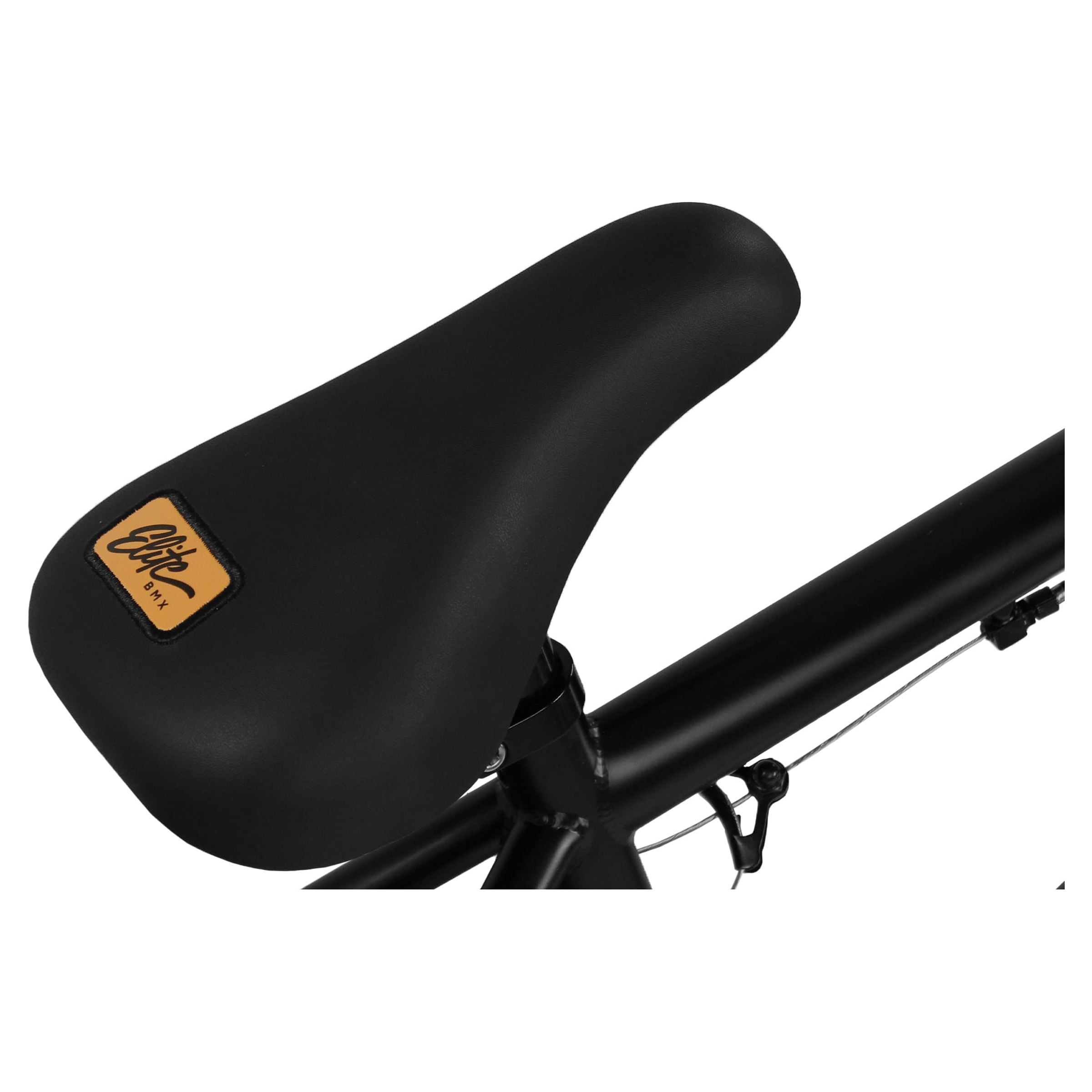 Elite BMX Freestyle Bicycle Durable Steel Frame (Stealth Black, 20 in) cbk65