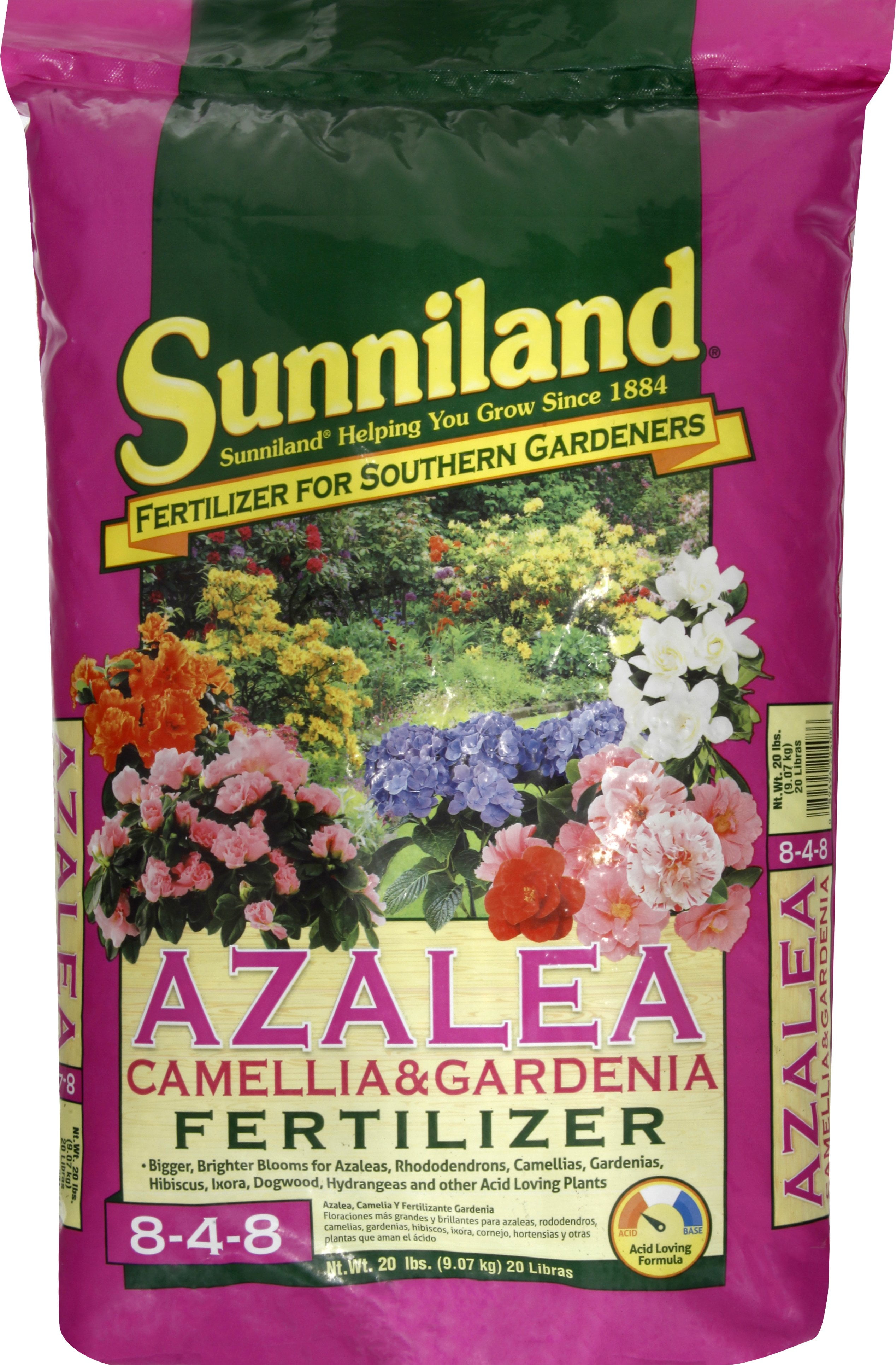 Sunniland Azalea Camellia & Gardenia Fertilizer 8-4-8 (20 lb) i21x9