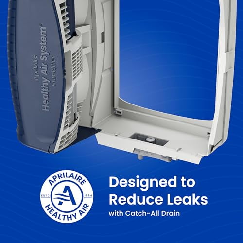AprilAire 720A Whole-House Fan-Powered Evaporative Humidifier (Grey, 21 Gallons Per Day) rueoy