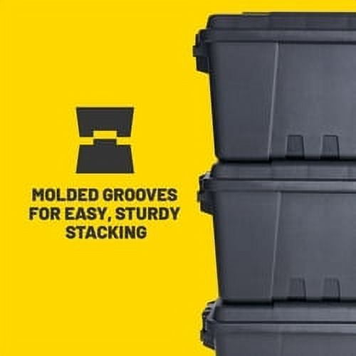 Plano Sportsman Trunk Heavy-Duty Storage Bin (Black, 56-Quart) kdib8