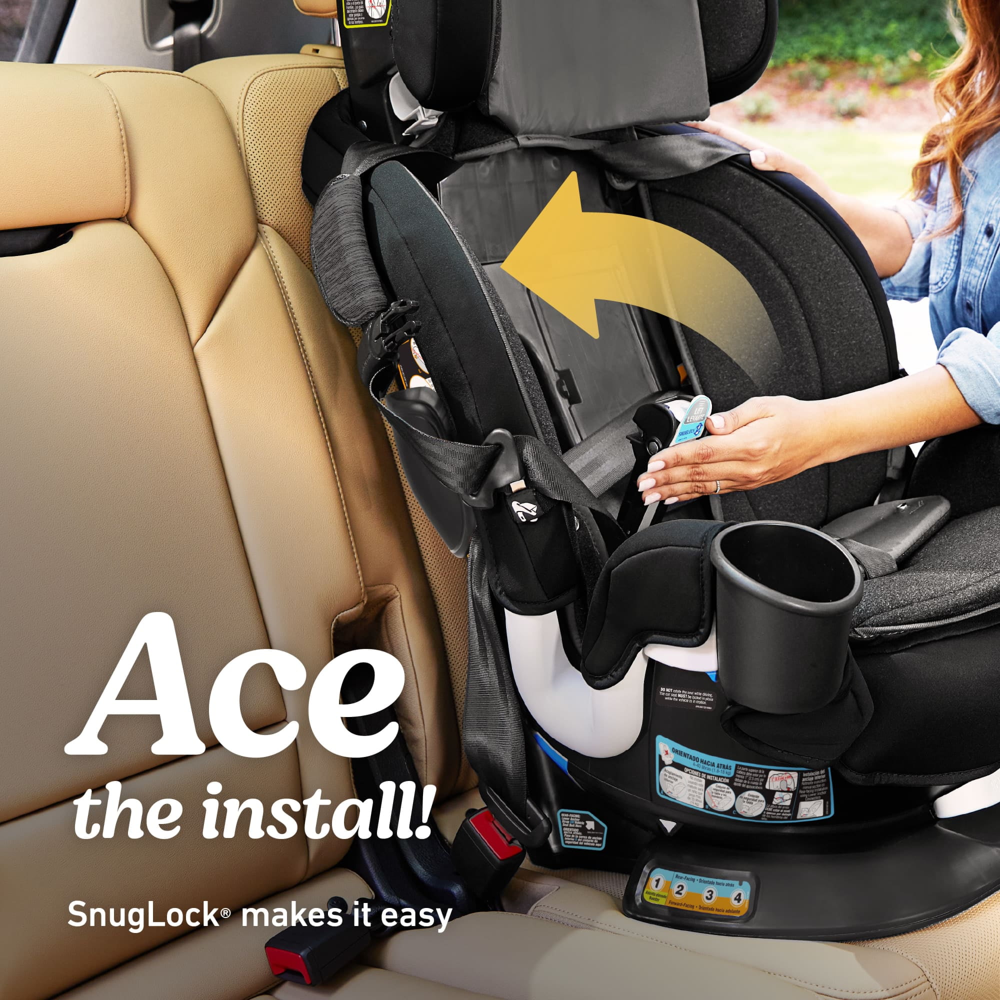 Graco Turn2Me 3-in-1 Rotating Car Seat (Black, 1 Count) dndwy