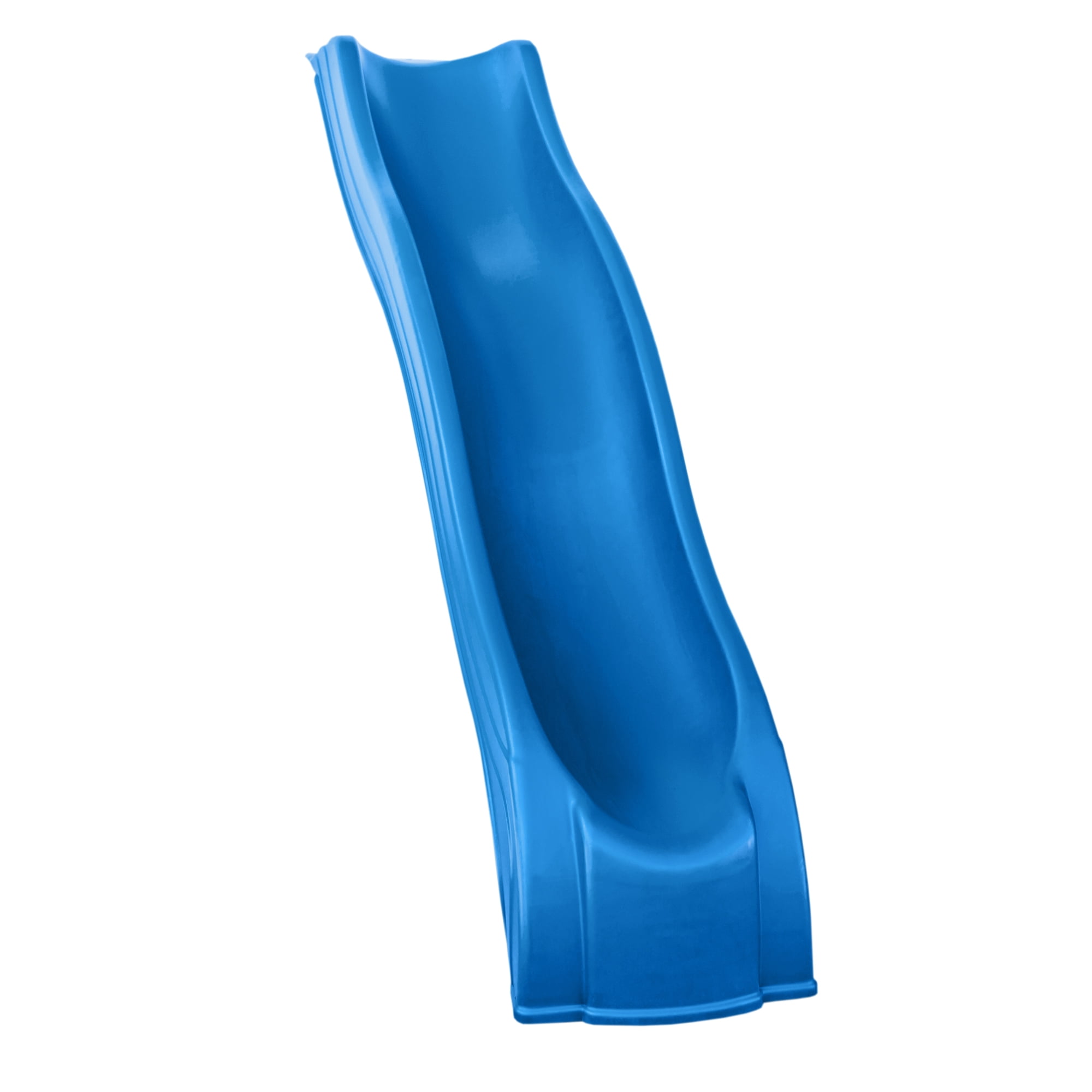 Swing-N-Slide Apex Wave Slide for Backyard Play Sets (Blue, 4 ft) m0zlt