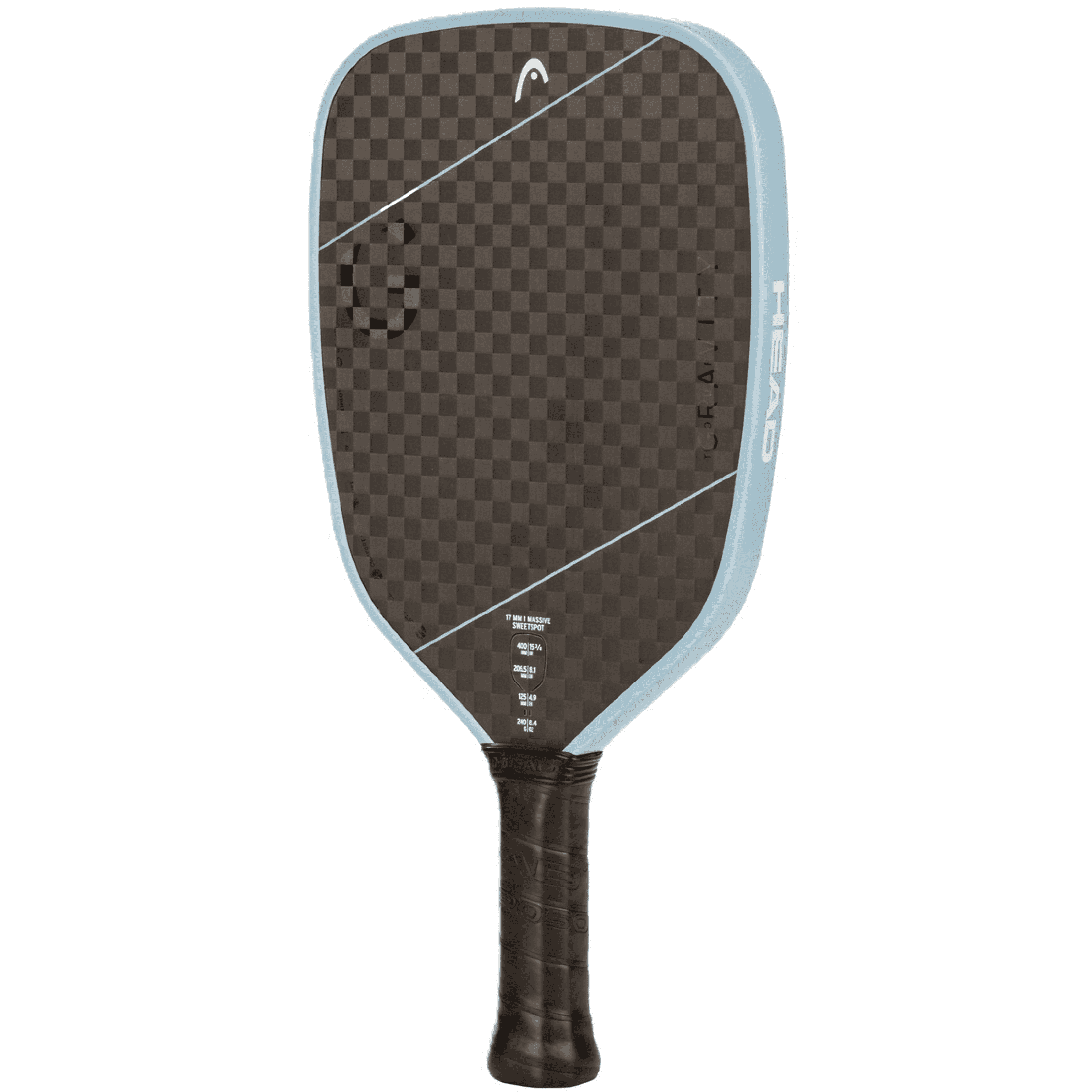 HEAD Gravity Tour 2025 Pickleball Paddle (Grey, 8.5 oz) vsr2o