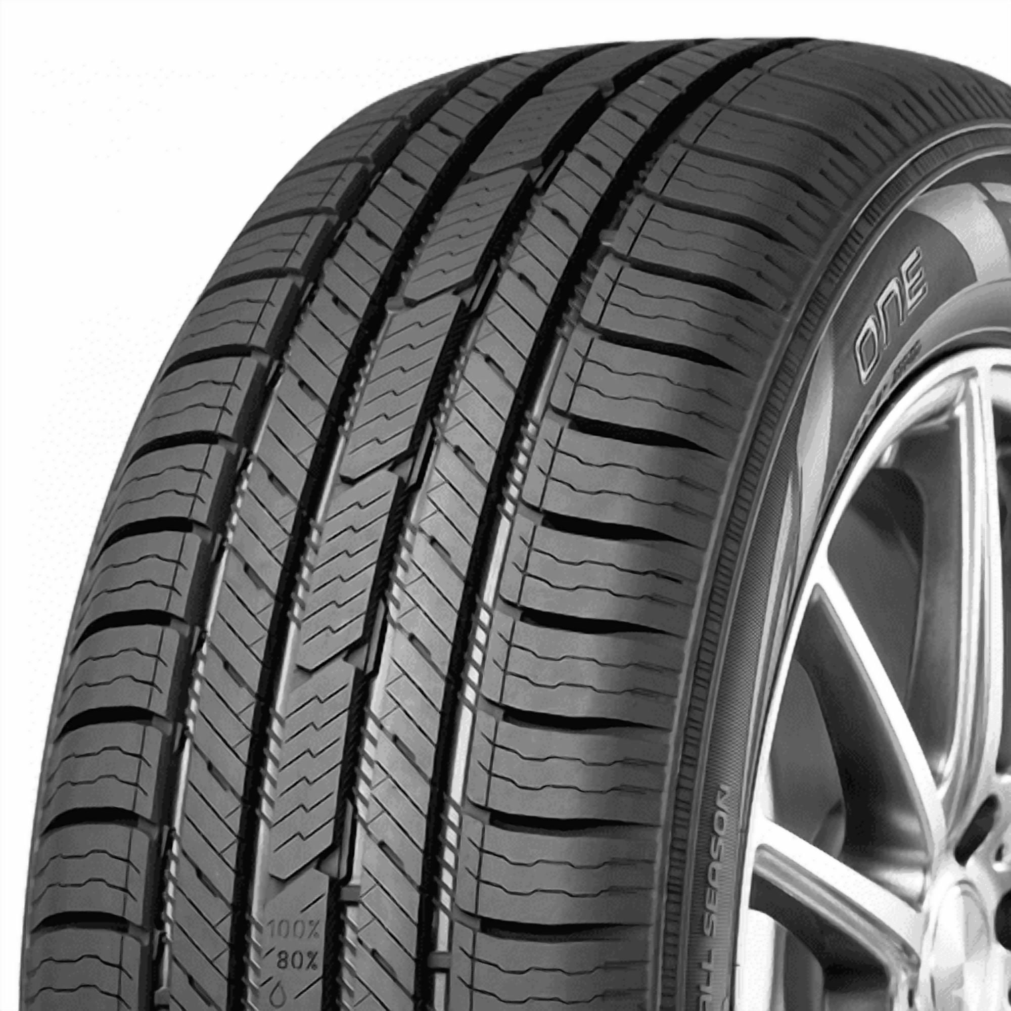 Nokian One All-Season Passenger Tire High-Performance Handling (235/45R17, 2 Tires) jx3cf