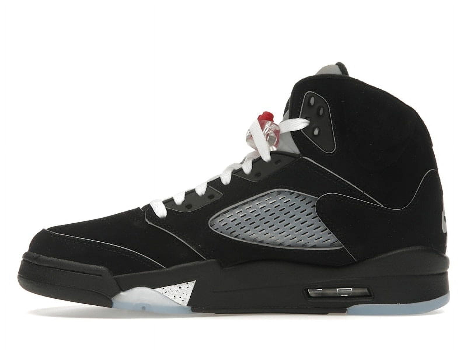 Jordan Men's 5 Retro OG Black Metallic Reimagined Basketball Shoes (Black, 10.5) kc5hc