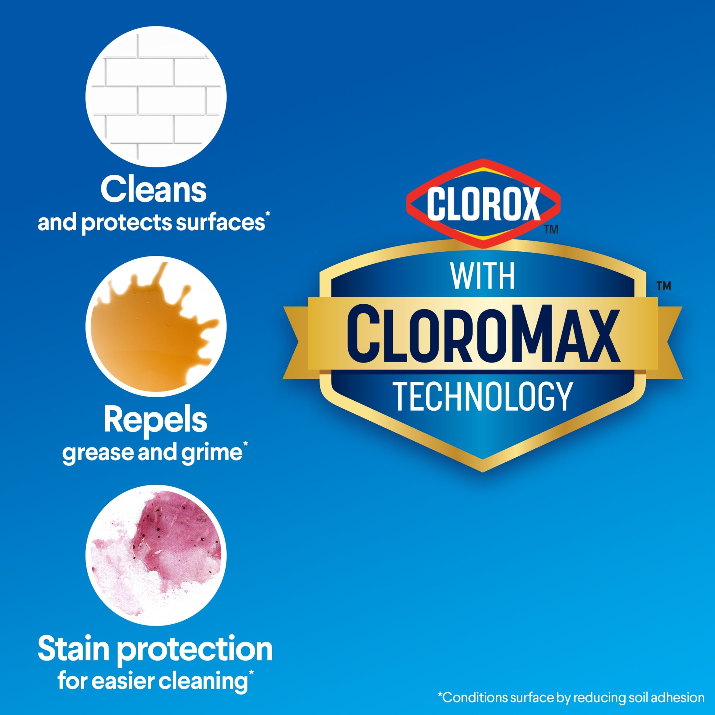 Clorox Disinfecting Bleach, Concentrated Laundry Whitener and Surface Cleaner (Regular, 2 Pack, 121 fl oz) hmznr