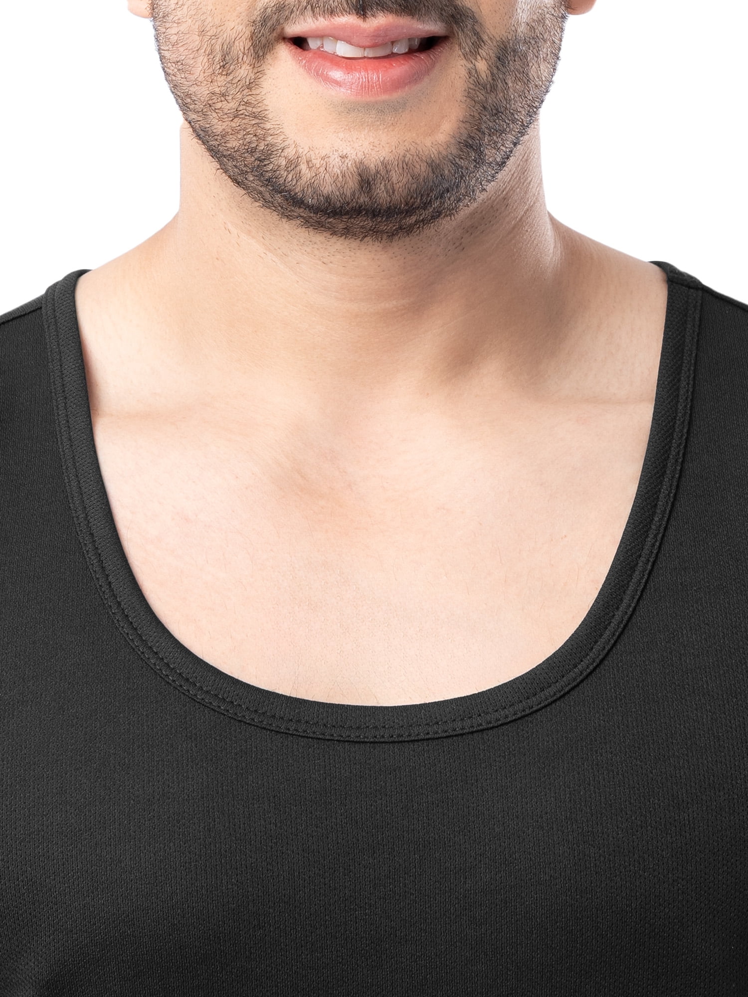 Athletic Works Men's Core Active Tank Top, Moisture-Wicking Sleeveless Workout Shirt (Black, S) y6mv3