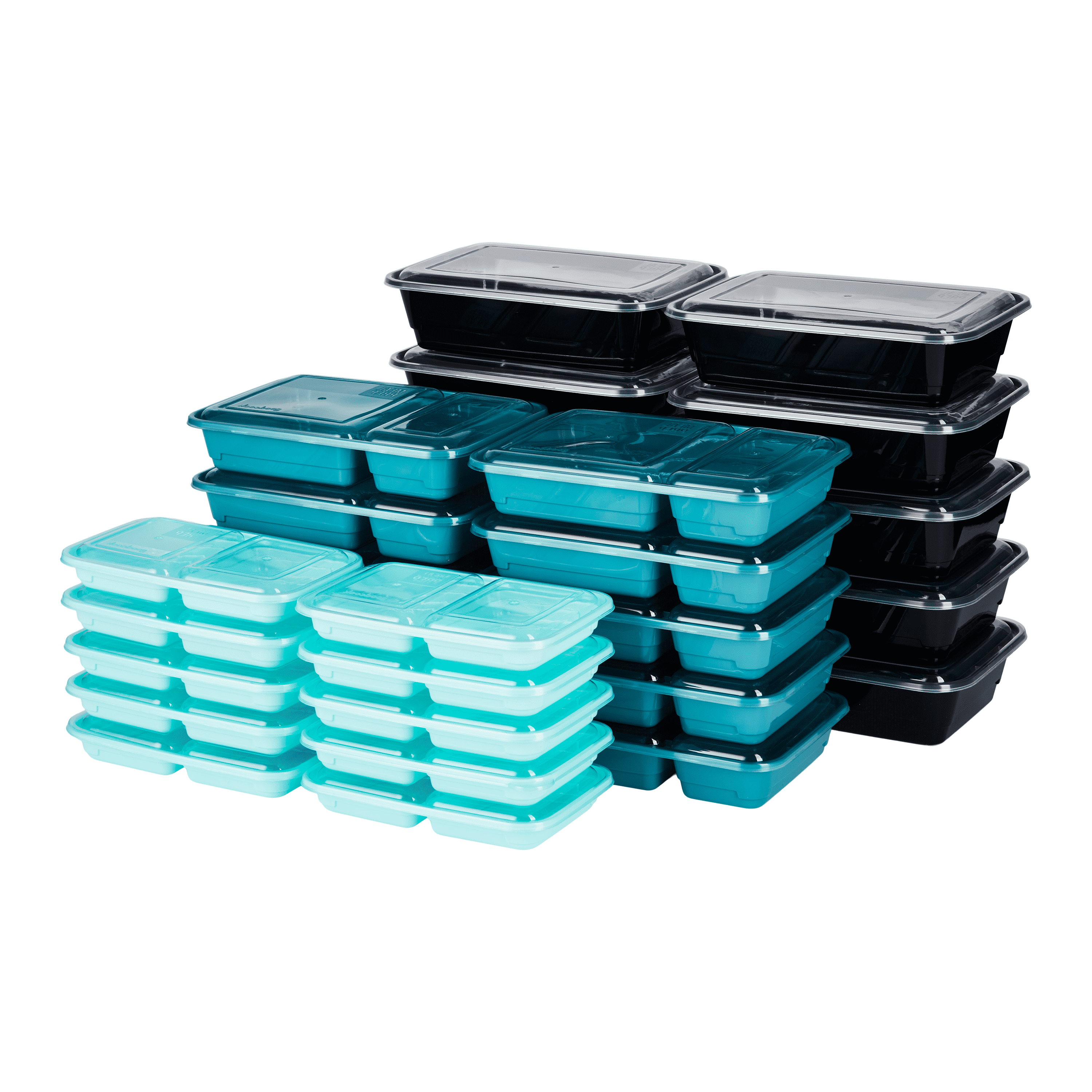 GoodCook Meal Prep Food Storage Container Set with Lids (30 Count, Assorted Sizes) s60q1