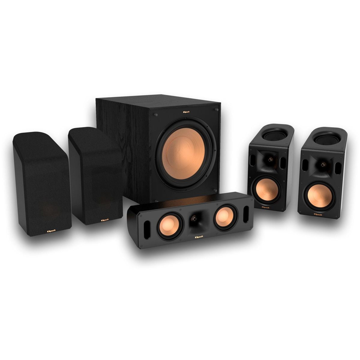 Klipsch Reference Cinema System with Onkyo 9.2-Channel Receiver Home Theater Bundle (Black, 10 in Subwoofer) y41rn