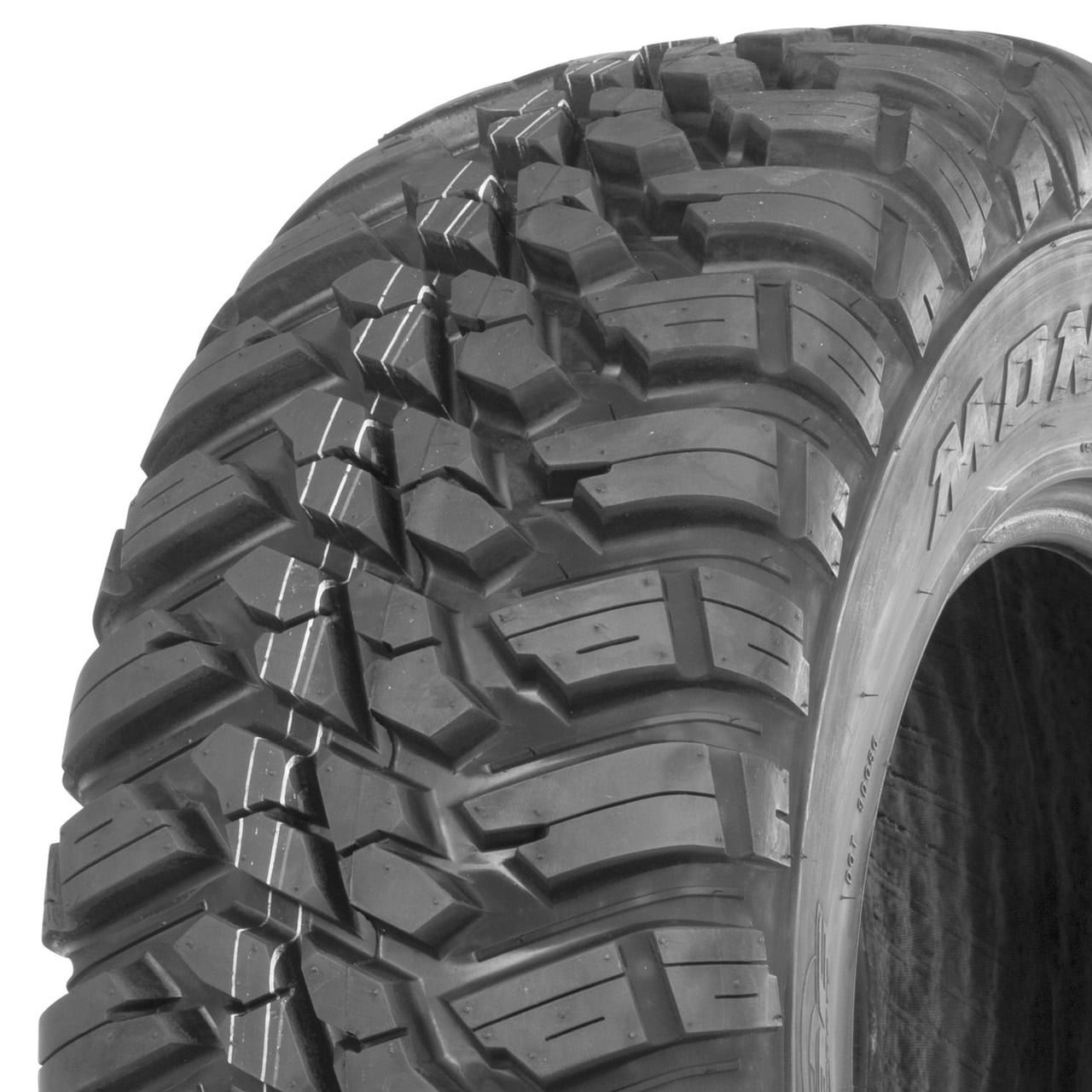 Kanati Tires Mongrel All-Terrain Radial Tire (Black, 25x10-12) 8xo0g