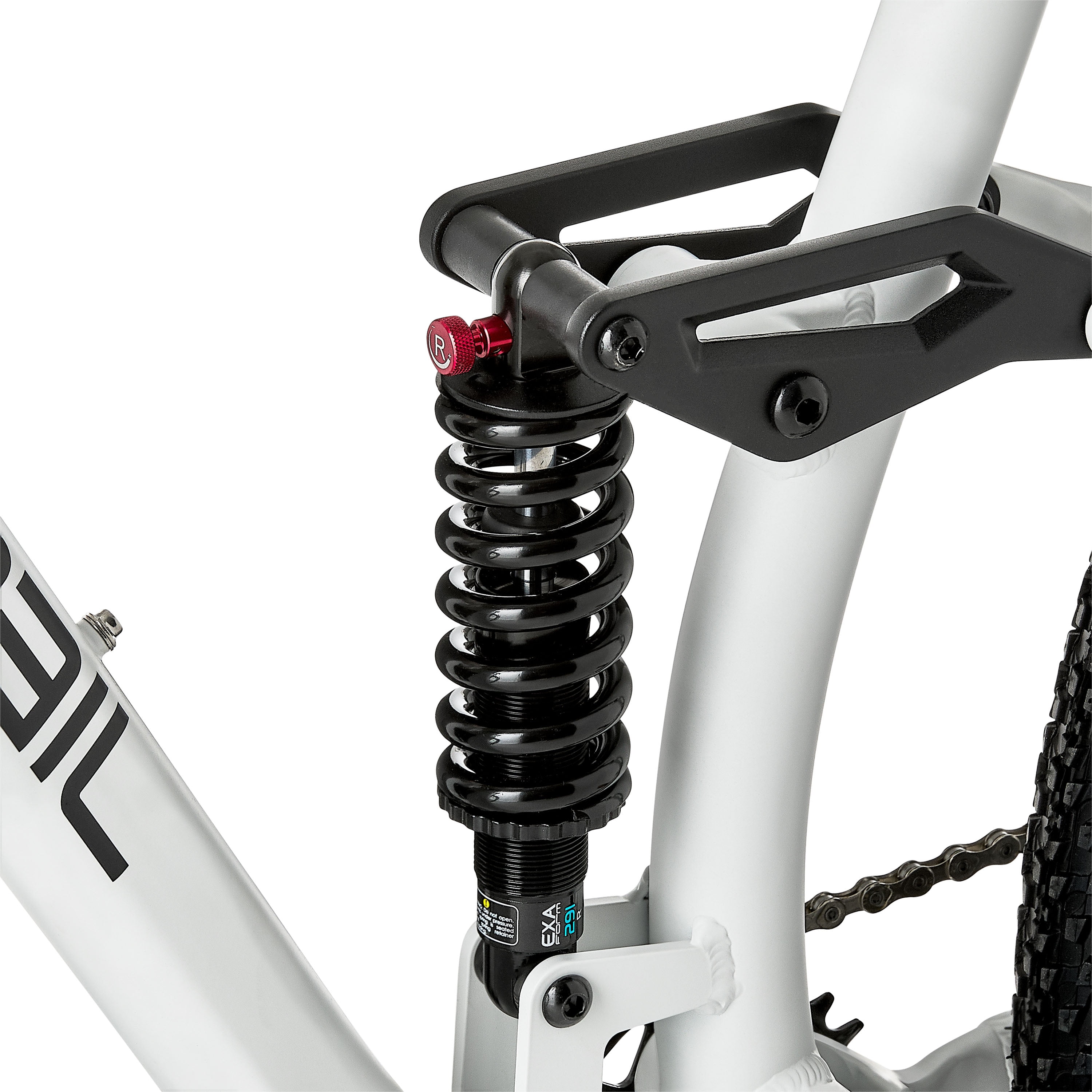 Ozark Trail 29 in FS.2 Slalom Full Suspension Mountain Bike (Off-White, Large Frame) f47h4