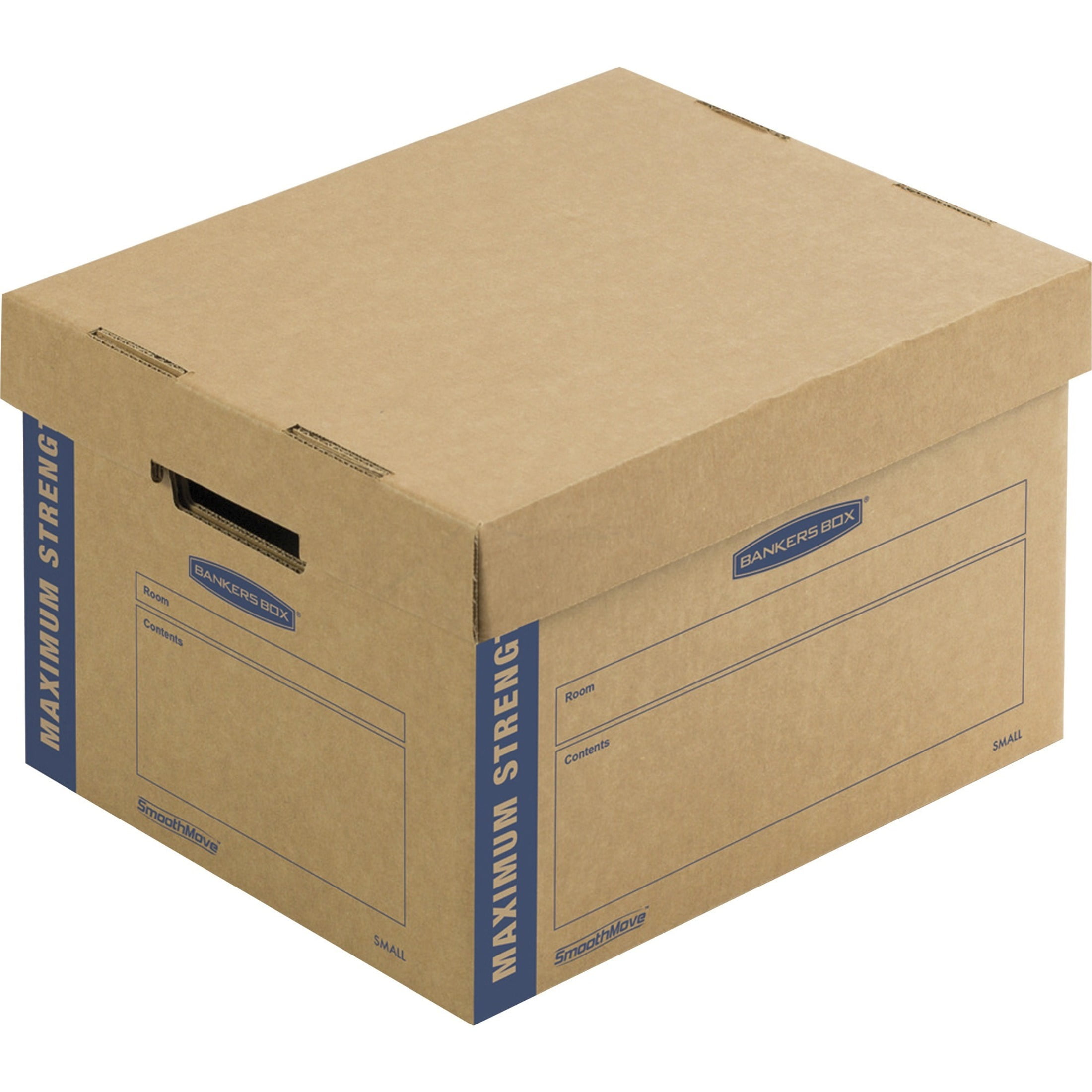 Bankers Box SmoothMove Maximum Strength Moving Boxes (Kraft, 8 Pack) vax4k