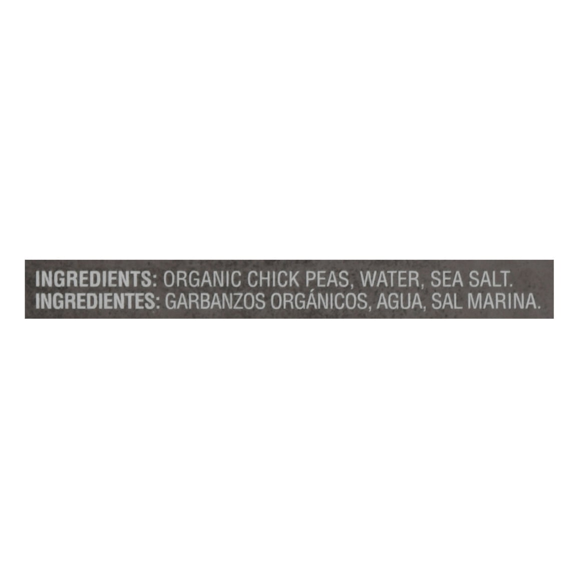 Goya Organic Chick Peas, Low Sodium, Premium Garbanzo Beans (24 Pack, 15.5 oz) tr57l