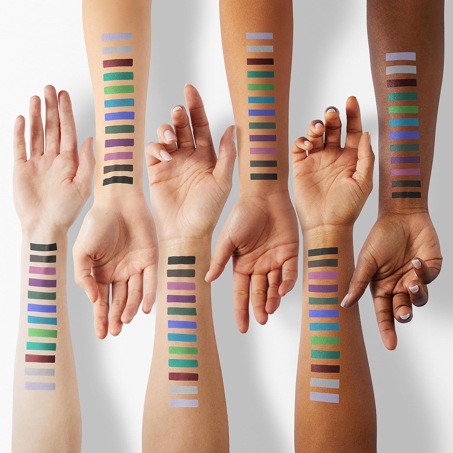 Livhil 12-Piece Colorful Eyeliner Pencil Set, Waterproof Gel Eye and Lip Liner Makeup (Multicolor, 12 Count) p9t73