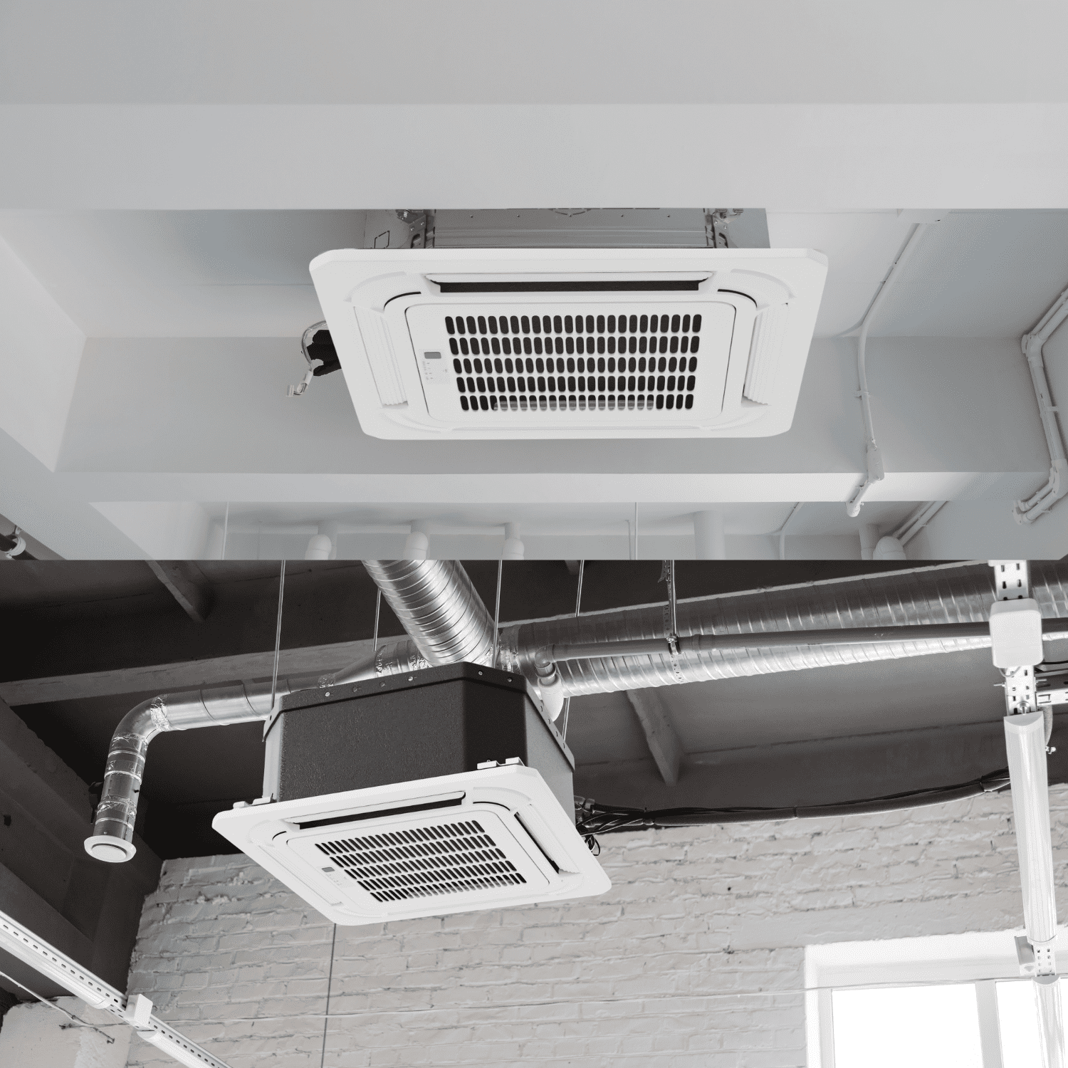 Cooper & Hunter 48000 BTU Dual Zone Mini Split Heat Pump Air Conditioner (White, 3000 Sq Ft) moqku