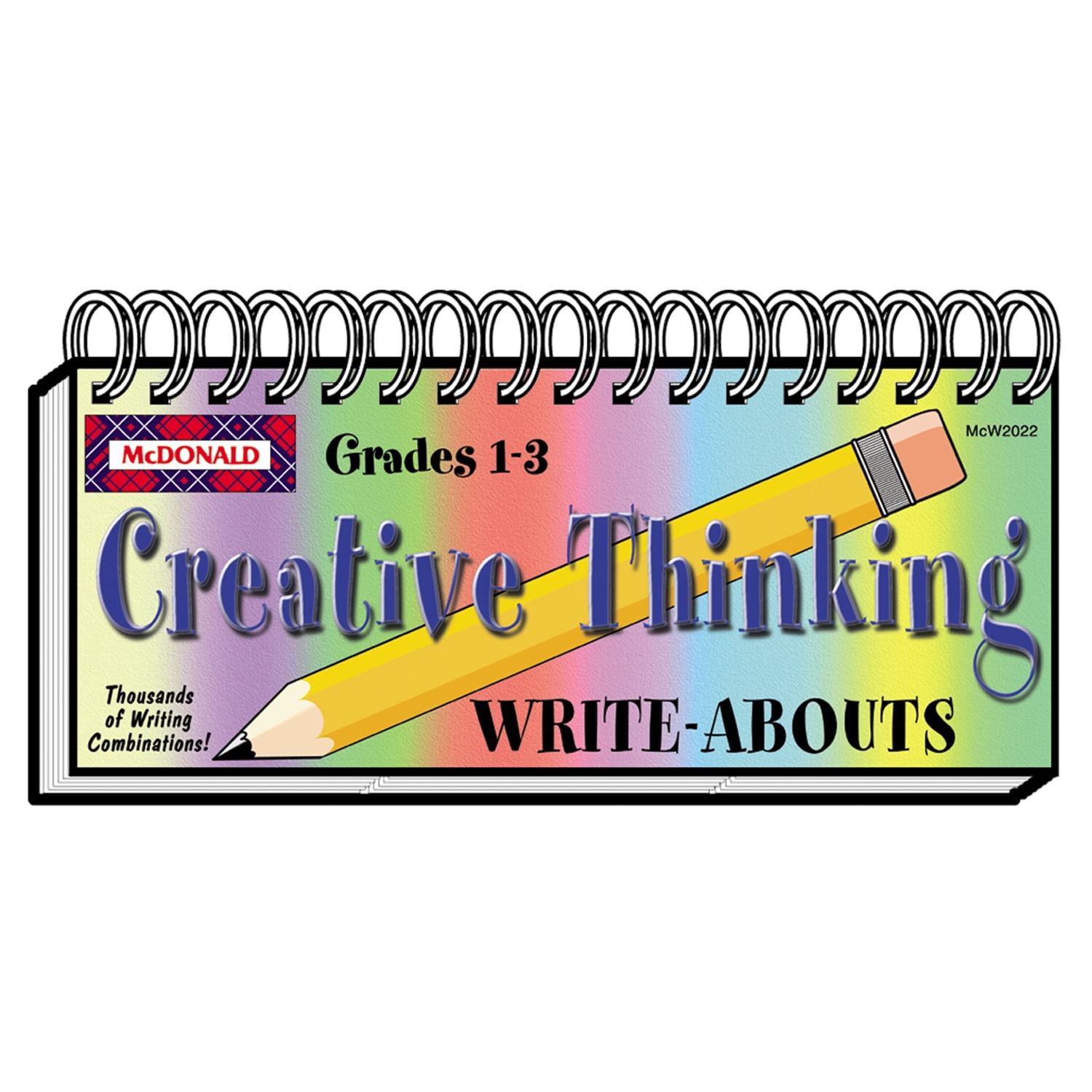 McDonald Publishing Creative Thinking Write-Abouts Activity Booklets (Grade 1-3, 2 Pack) sxqi7