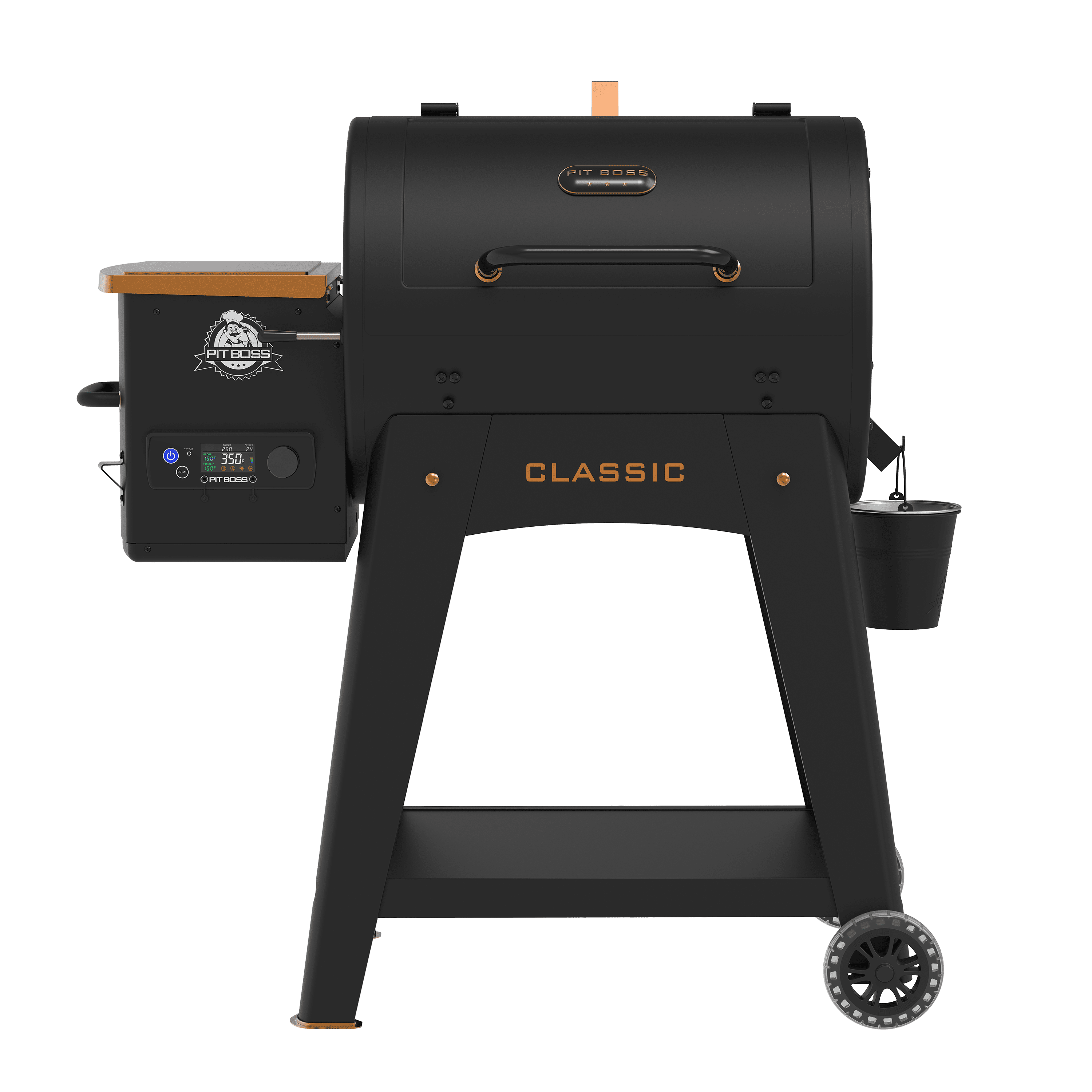 Pit Boss Onyx Series Wood Fired Pellet Grill and Smoker (Black, 746 sq in) xhgjr