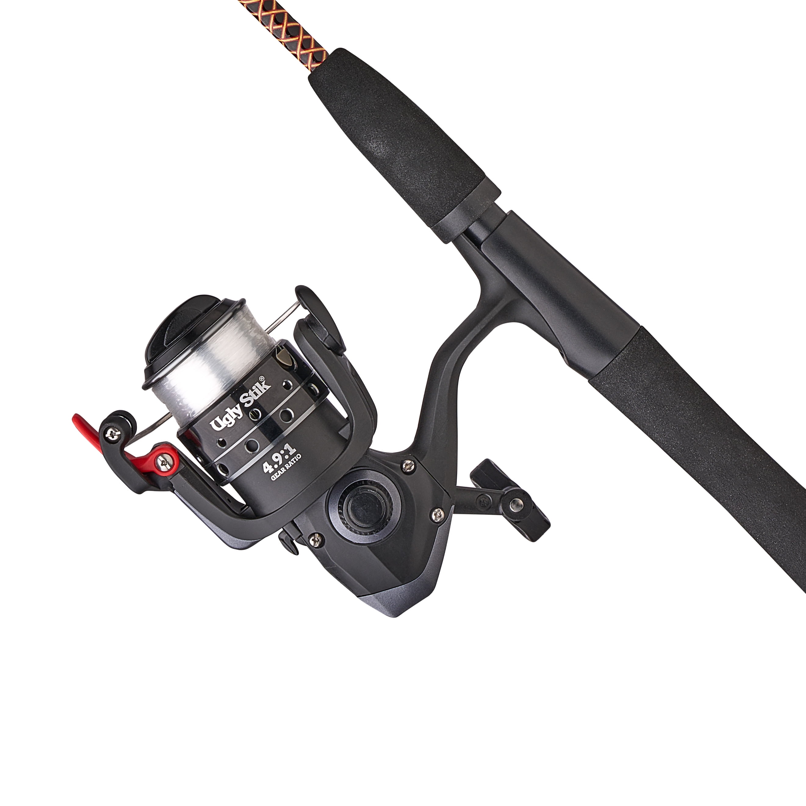 Ugly Stik Quick Trigger Spinning Fishing Combo (Light Power, 5 ft Rod, 30 Size Reel) 3cfkv
