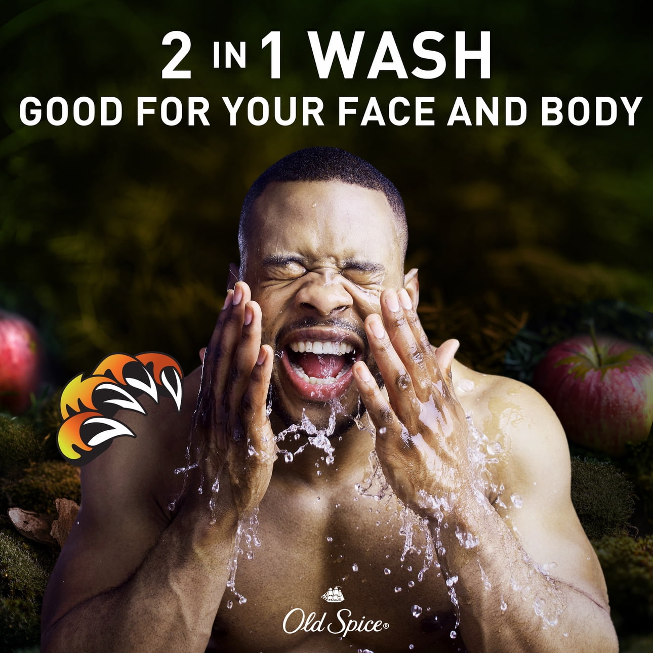 Old Spice Men's Body Wash, Bearglove Scent, Long-Lasting Freshness, 33.4 fl oz hgg96