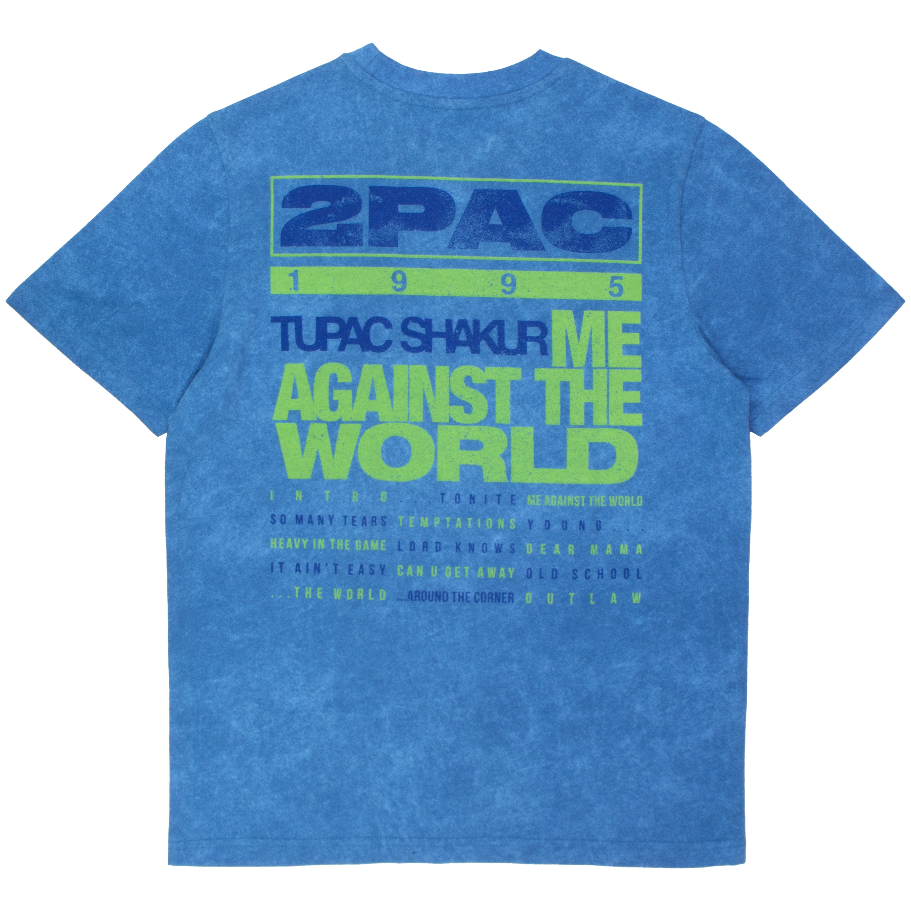 2PAC Boys Music Tour Graphic T-Shirt (Blue, Size 18) jujb8