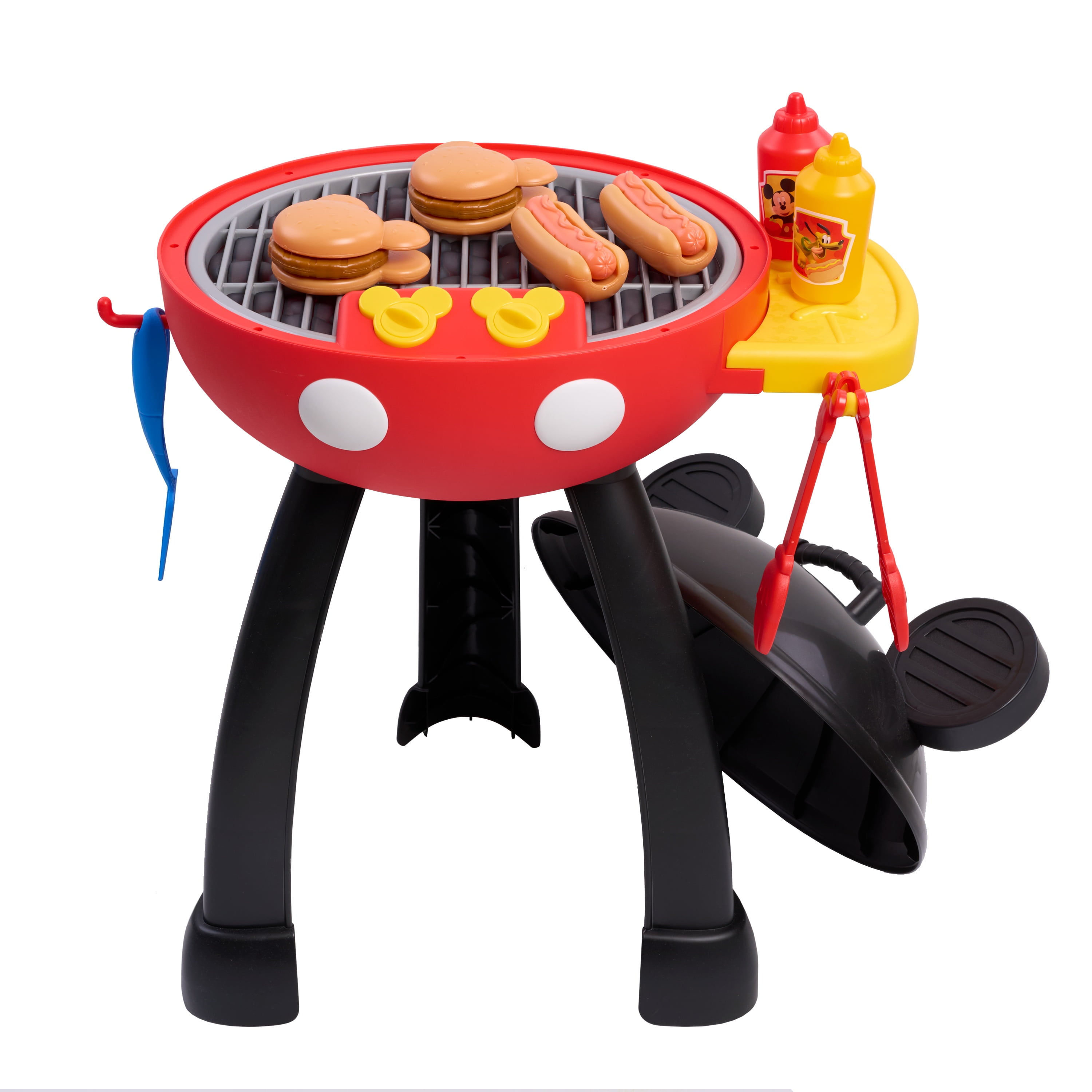 Mickey Mouse Clubhouse Hot Diggity Grill Set, Interactive Pretend Play Kitchen Toy (15-Piece Set) 87ve1