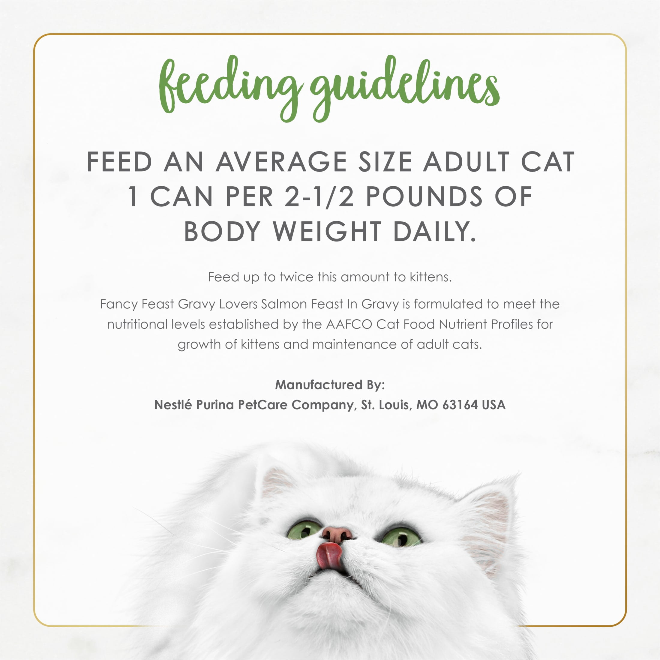 Fancy Feast Gravy Lovers Wet Cat Food, Seared Salmon Recipe (24 Pack, 3 oz) zco2u