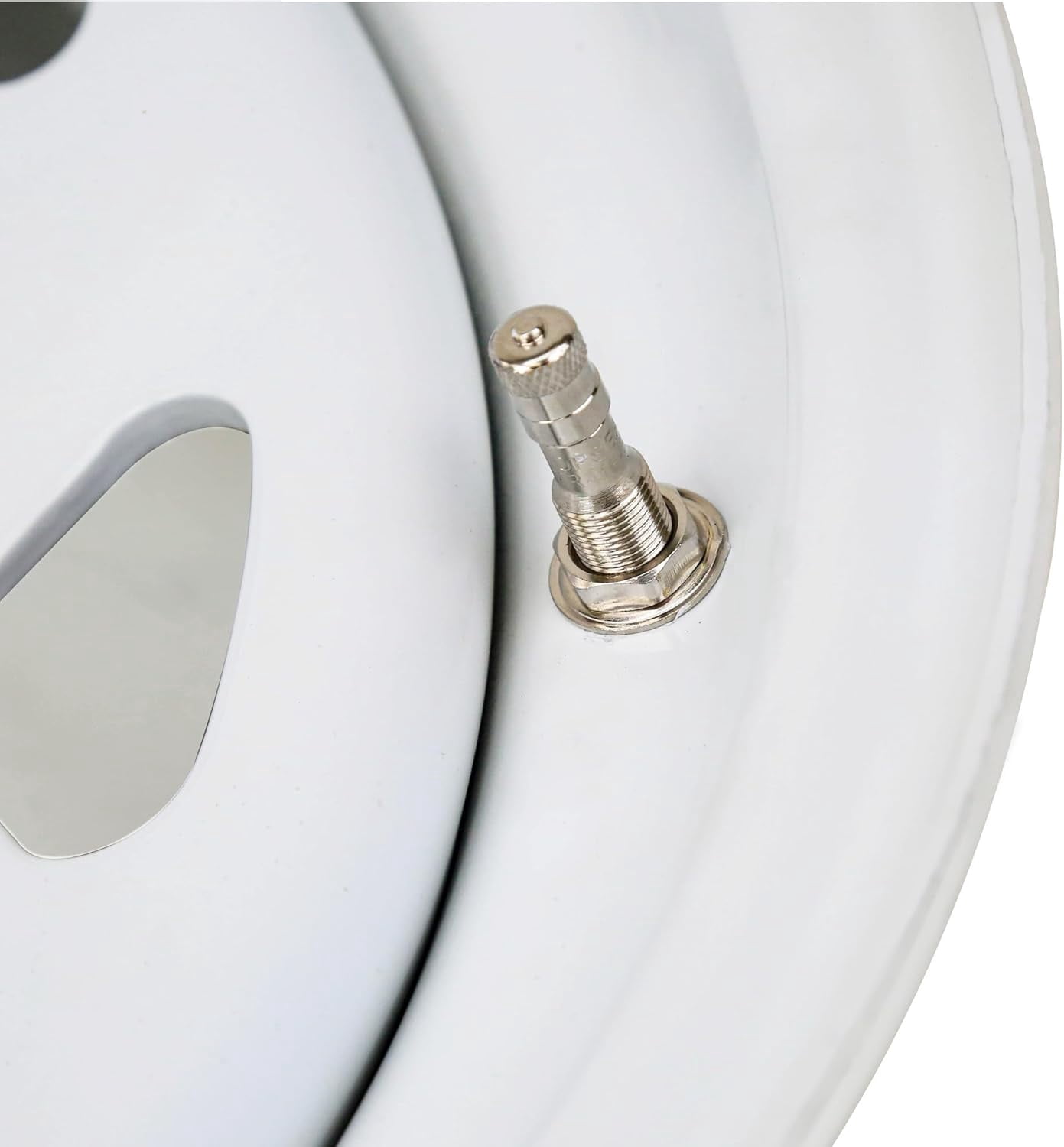 Libra Trailer Parts 16 x 6 Trailer Wheel 8 Lug on 6.5 in Bolt Pattern (White, 16 in) jyg9g
