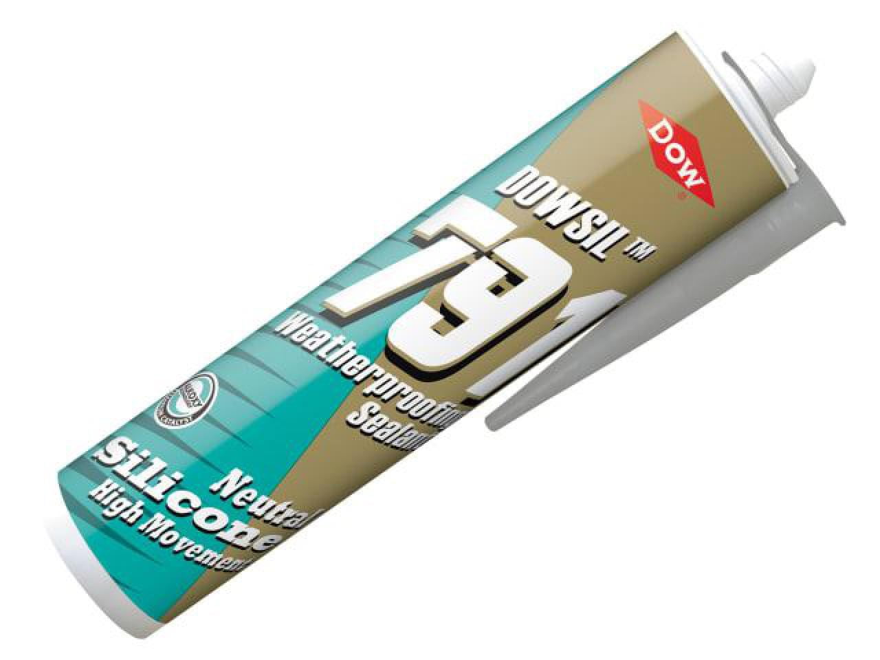 Dowsil 791 Silicone Weatherproofing Sealant (Grey, 10.48 fl oz) 82ez5