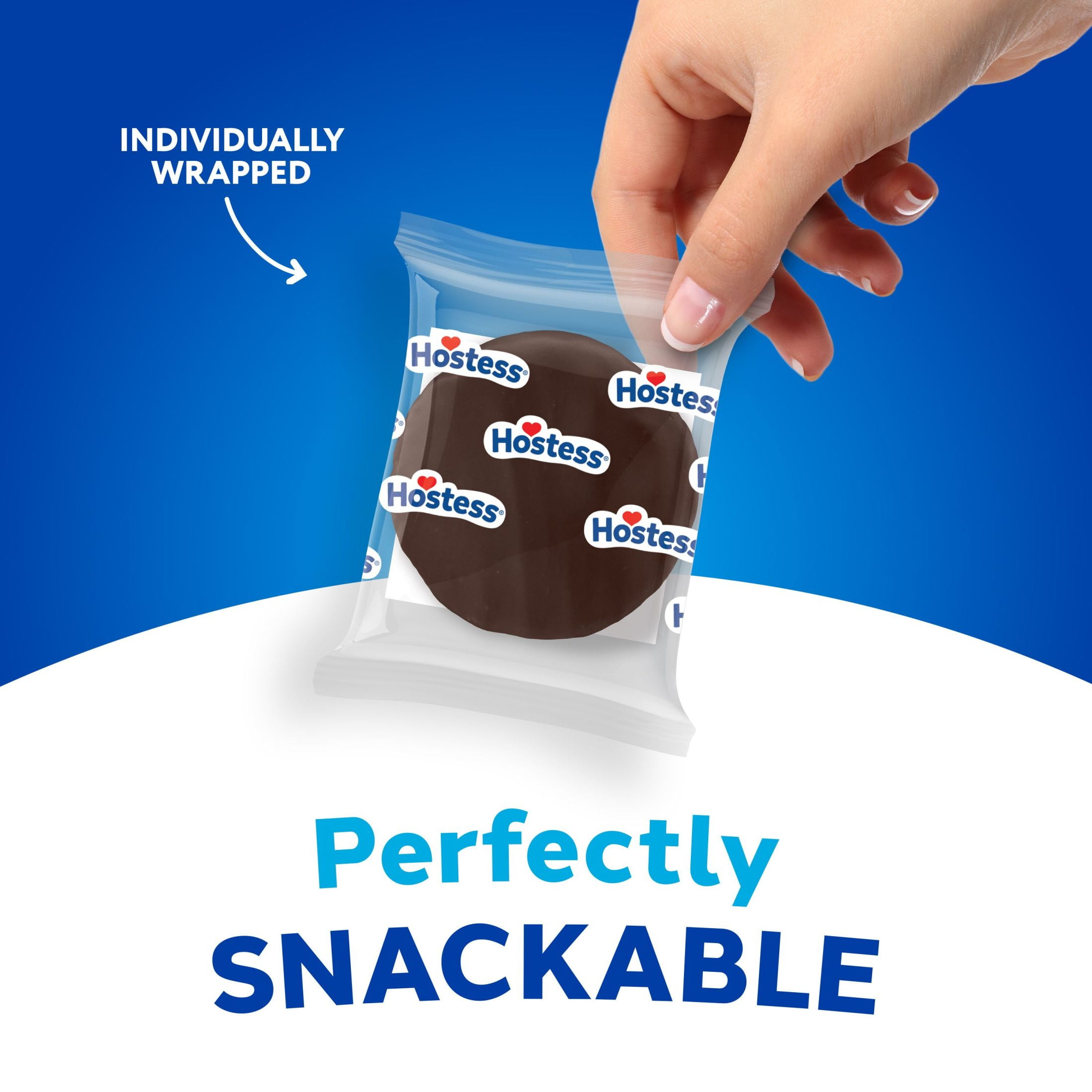 Hostess Ding Dongs Chocolate Snack Cakes with Creamy Filling (12.7 oz, 10 Count) z7kdq